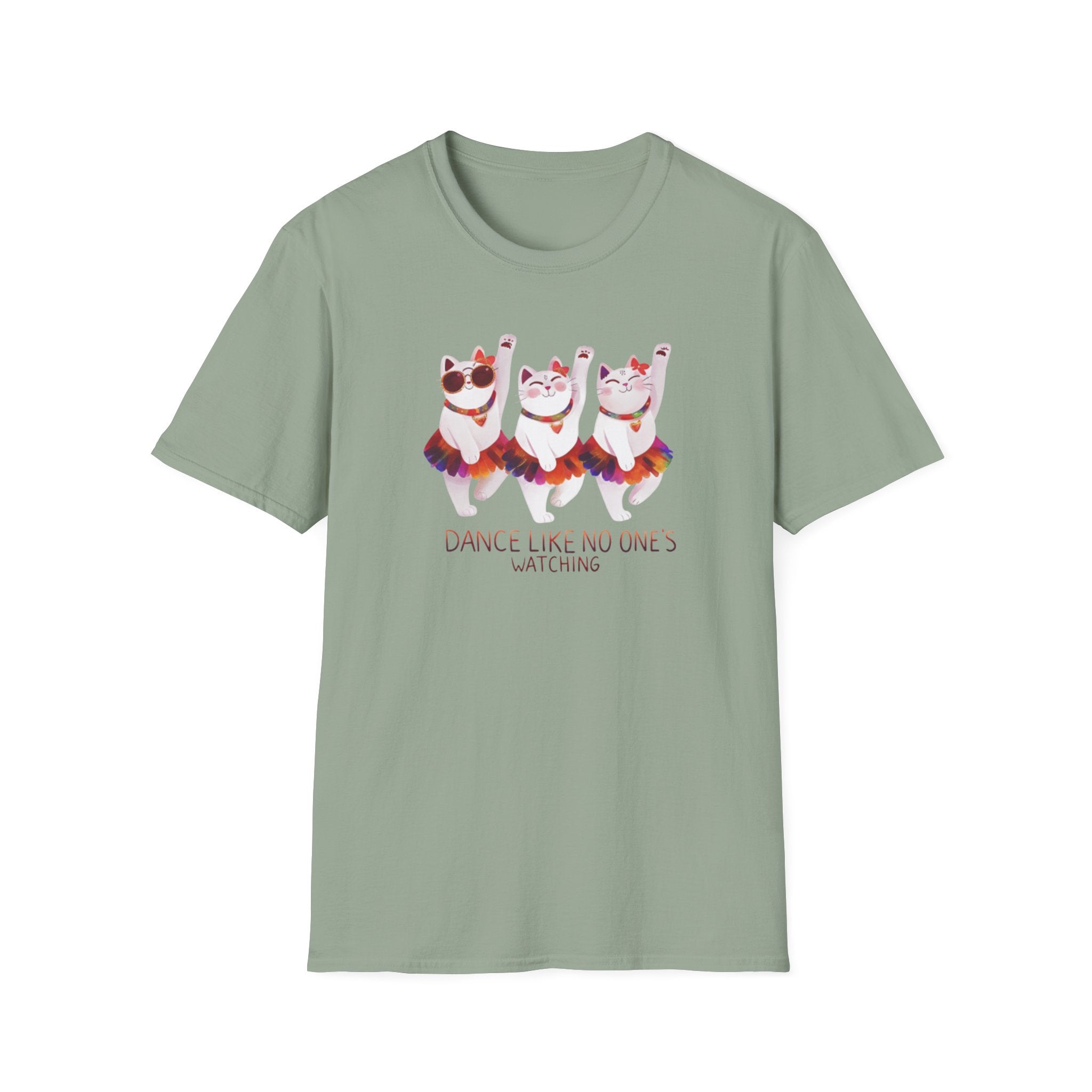 Dance Like No One's Watching - Cat Ballerinas Tee - Hippie at Heart