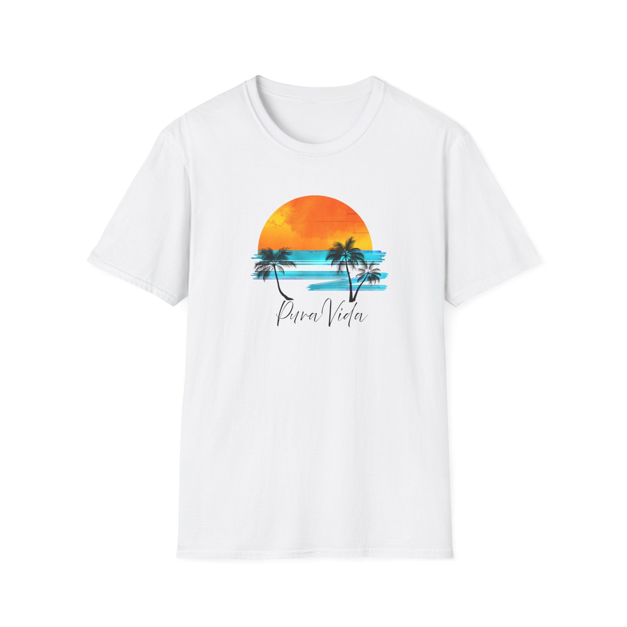 Pura Vida Sunset Paradise - Simply Slow Life Tee - Hippie at Heart