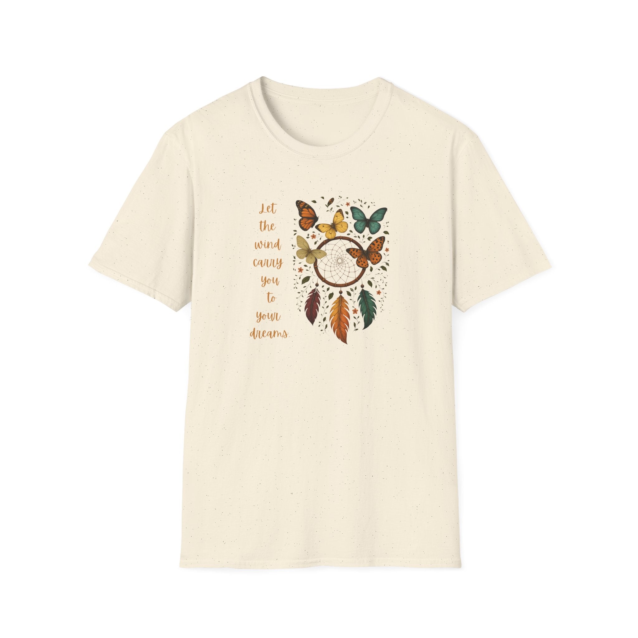 Let the Wind Carry You - Dreamcatcher Butterfly Vibe - Hippie at Heart
