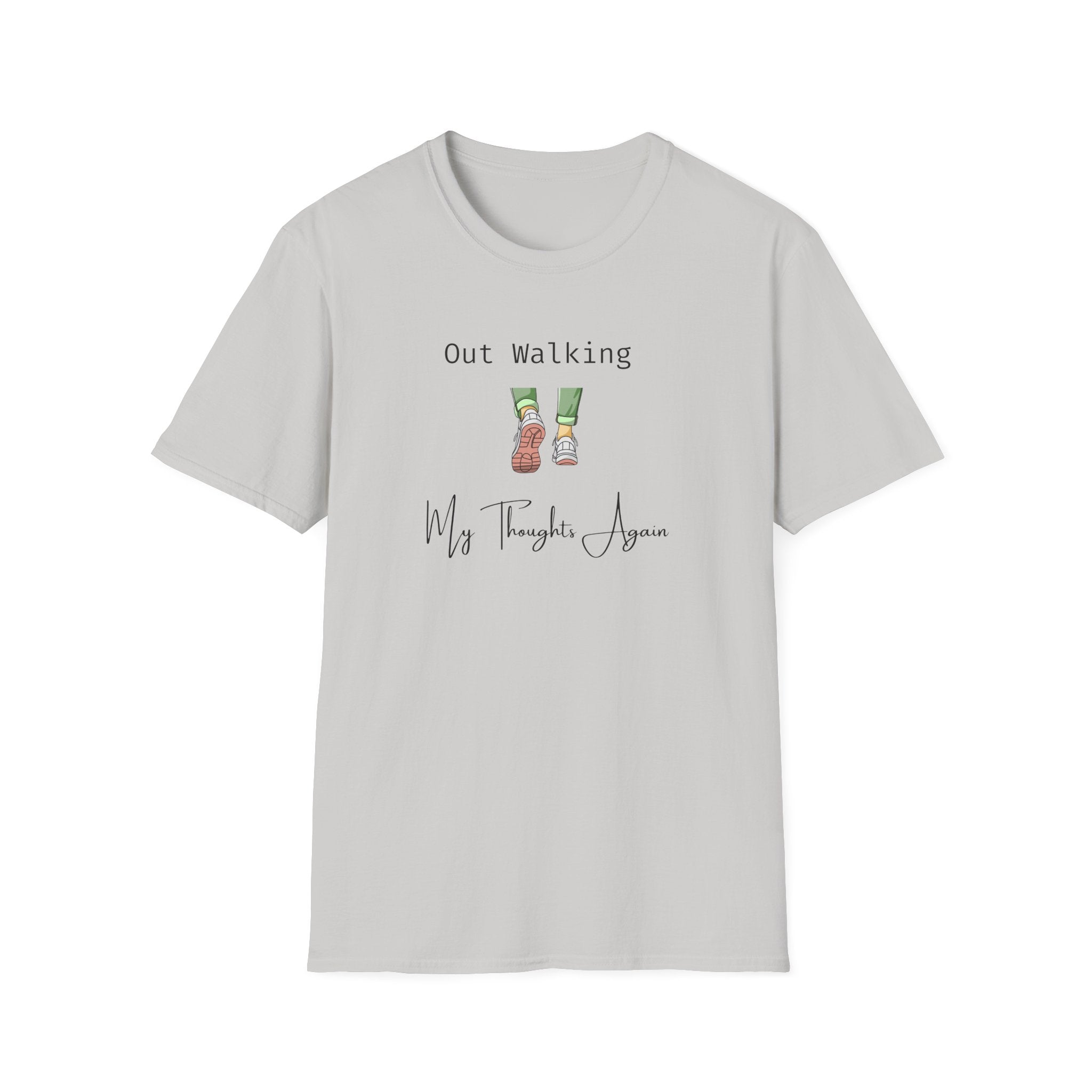 Out Walking My Thoughts Again Tee - Graphic T-Shirt - Hippie at Heart