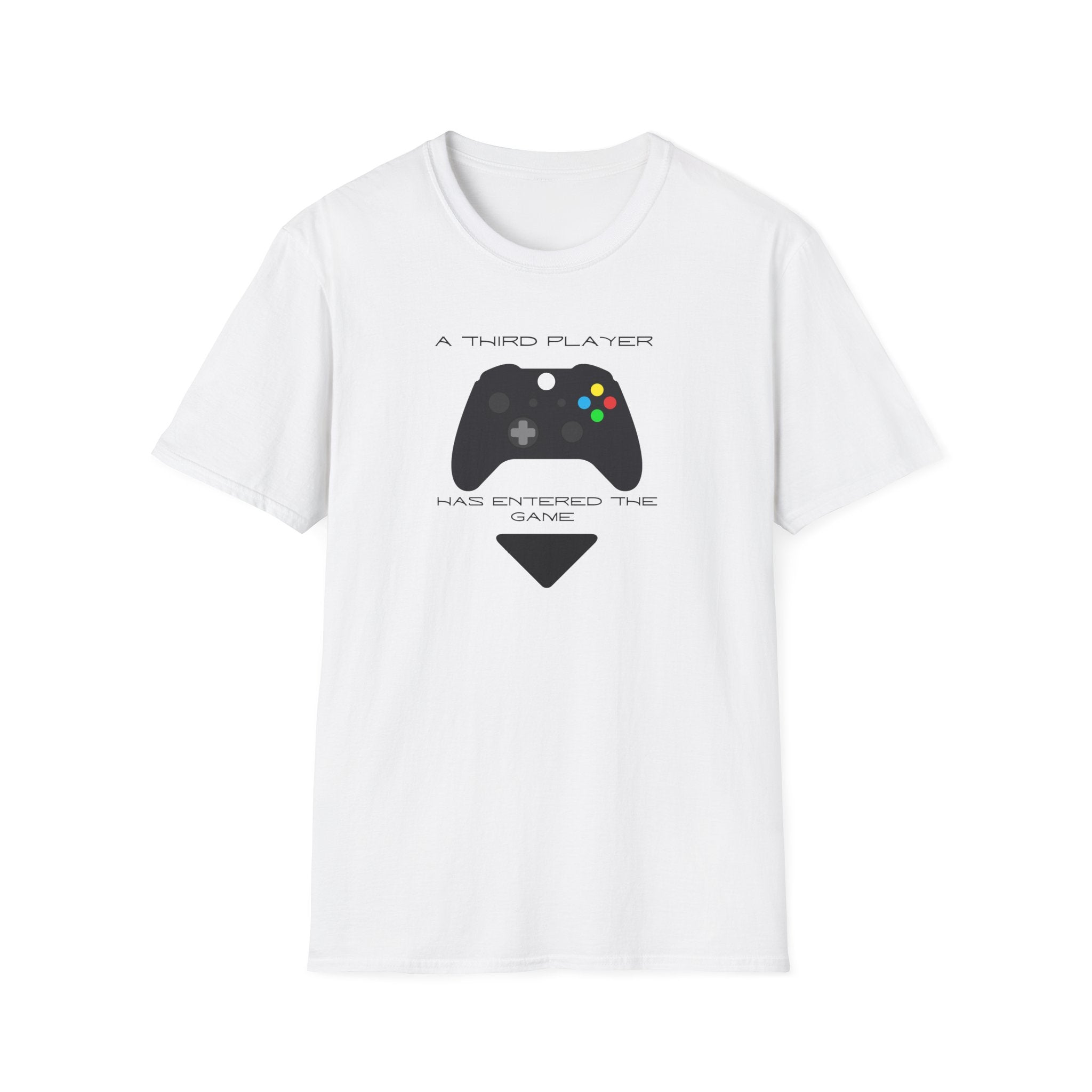 A Third Player Has Entered the Game - Gamer Gender Reveal Tee - Hippie at Heart