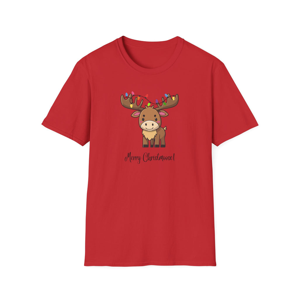 Merry Christmas - Christmoose Kawaii Style Tee - Hippie at Heart