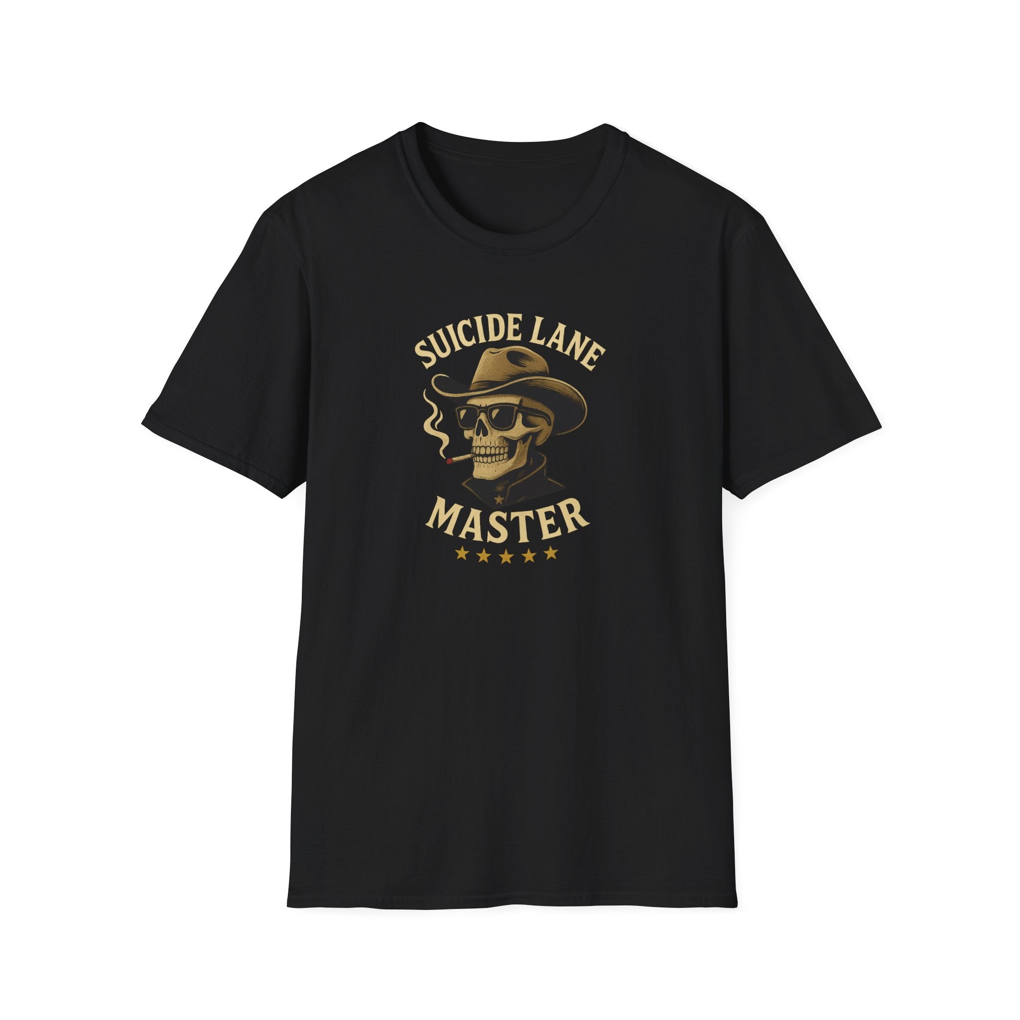 Suicide Lane Master - Edgy Biker Tee - Hippie at Heart