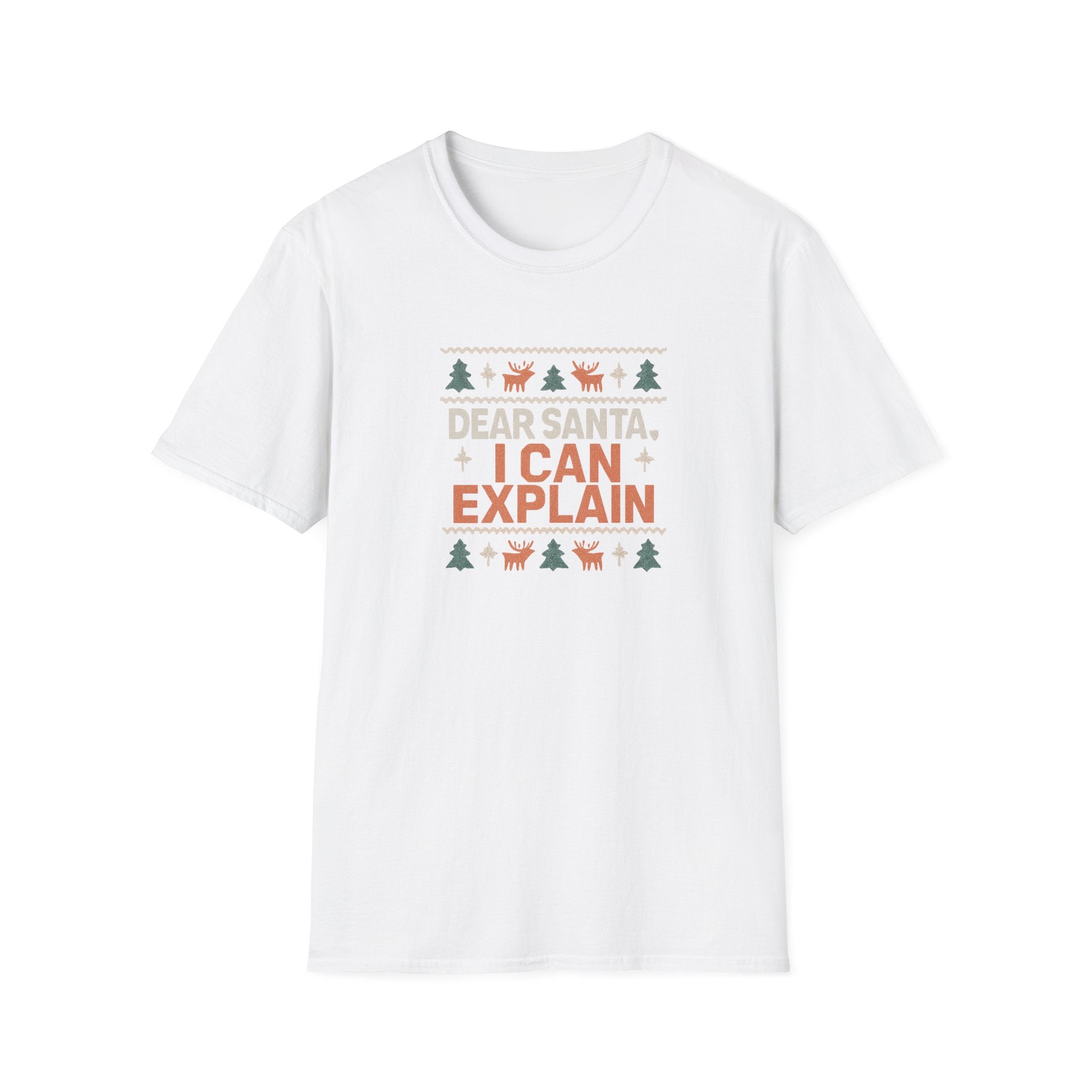 Dear Santa, I Can Explain - Funny Holiday Tee - Hippie at Heart