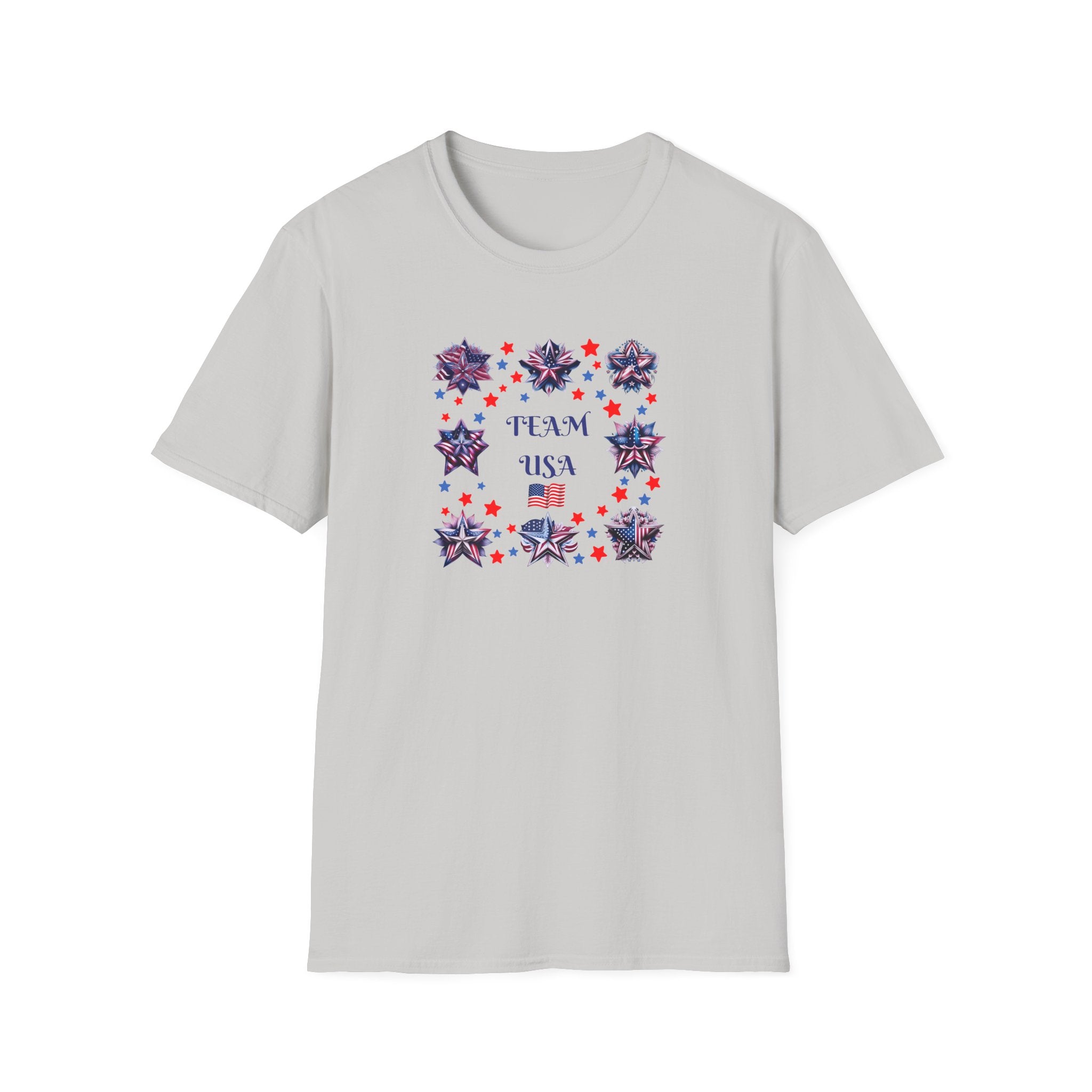 Team USA - Patriotic Stars & Stripes Tee - Hippie at Heart