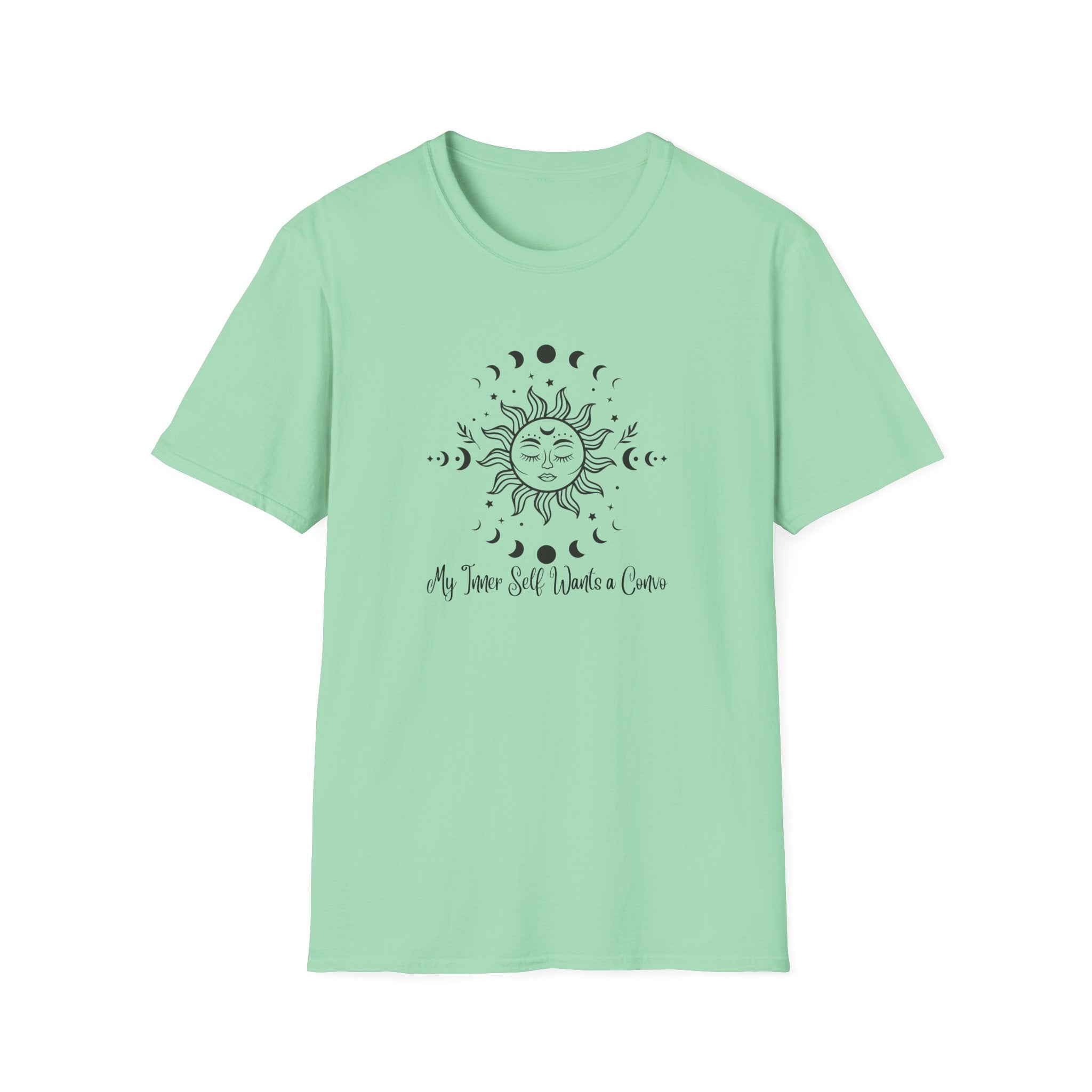 My Inner Self Wants a Convo - Spiritual & Celestial Tee - Hippie at Heart