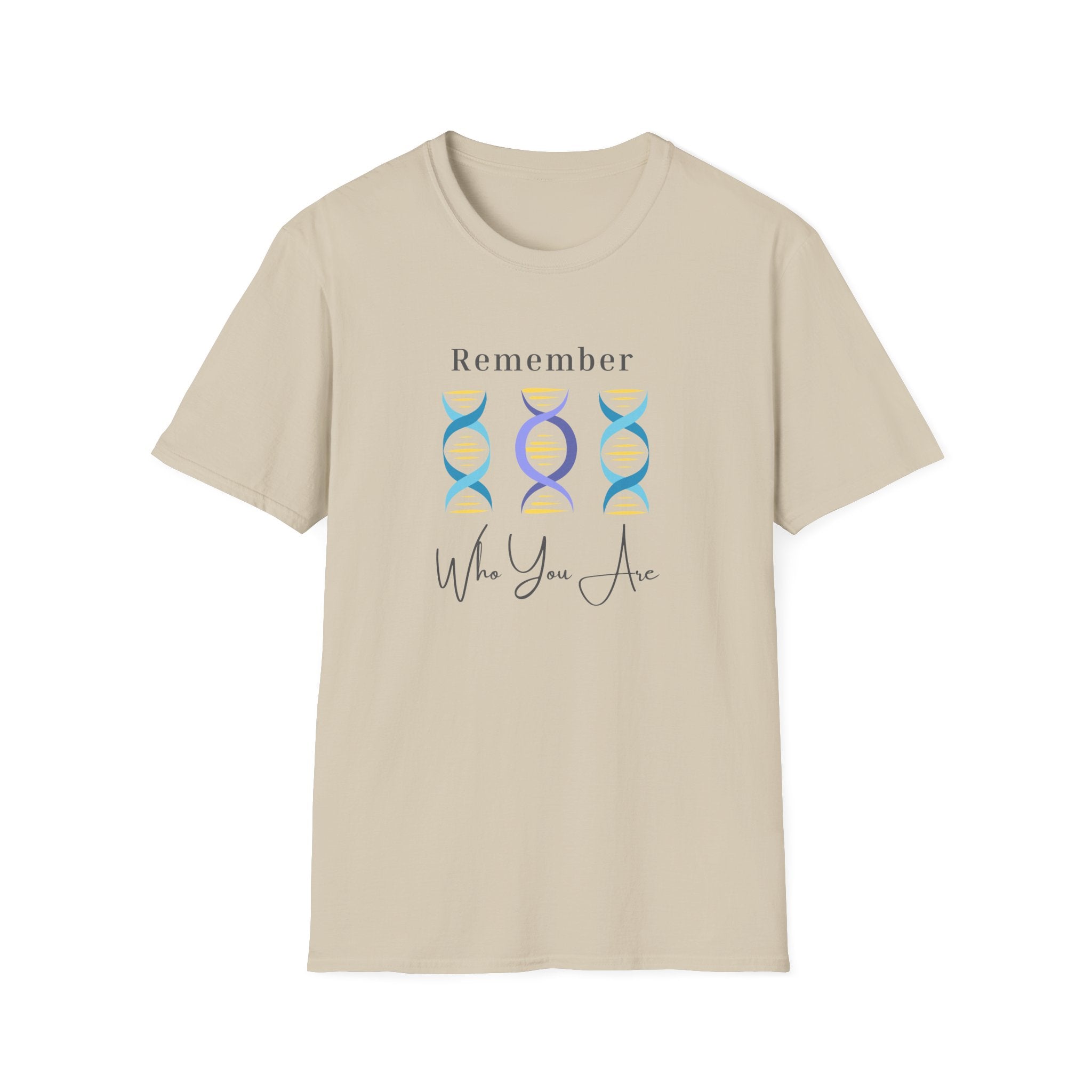 Remember Who You Are - Unique DNA Strand Tee - Hippie at Heart