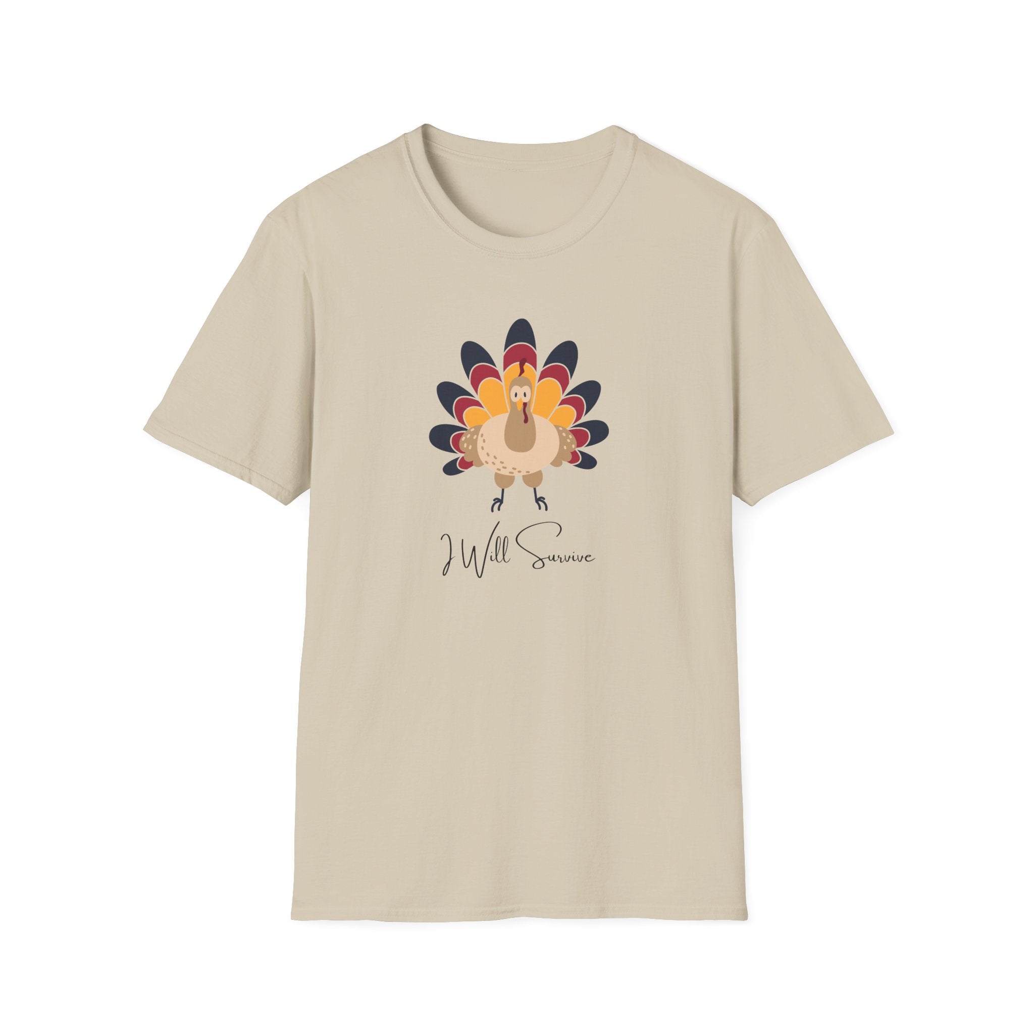 I Will Survive Turkey - Funny Holiday Turkey Tee - Hippie at Heart