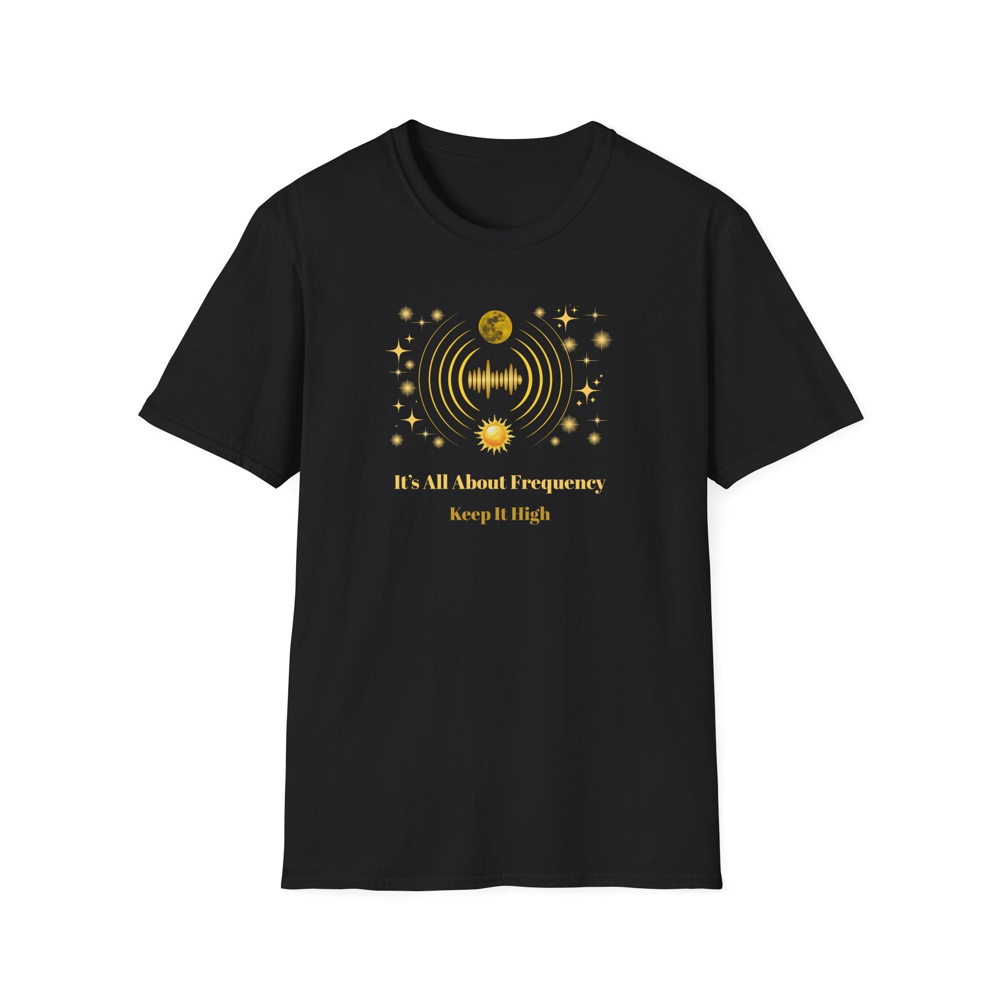 It’s All About Frequency - Spiritual & Celestial Tee - Hippie at Heart