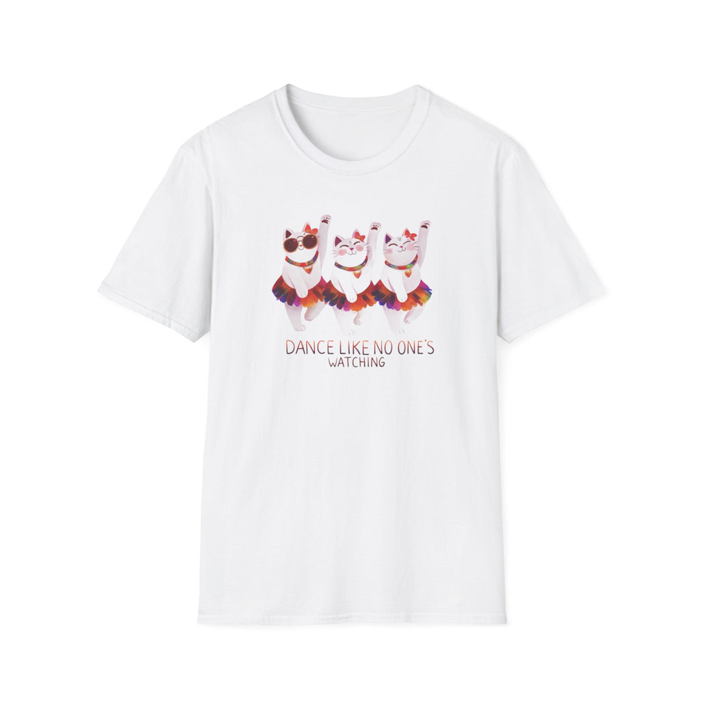 Dance Like No One's Watching - Cat Ballerinas Tee - Hippie at Heart