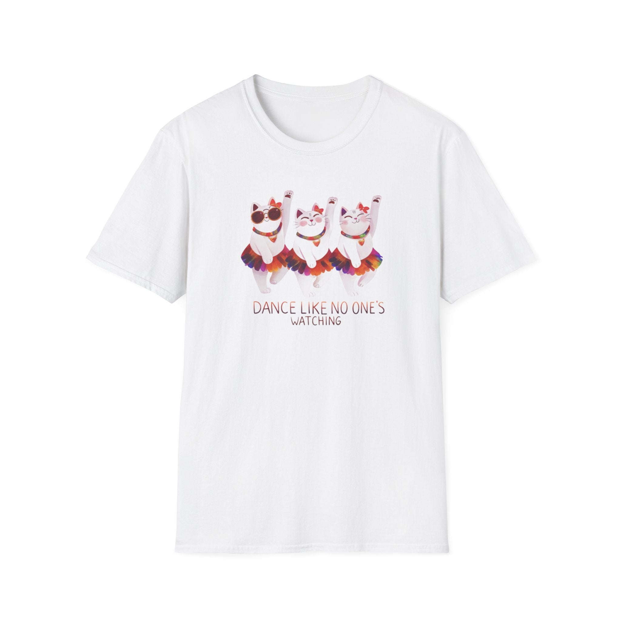Dance Like No One's Watching - Cat Ballerinas Tee - Hippie at Heart