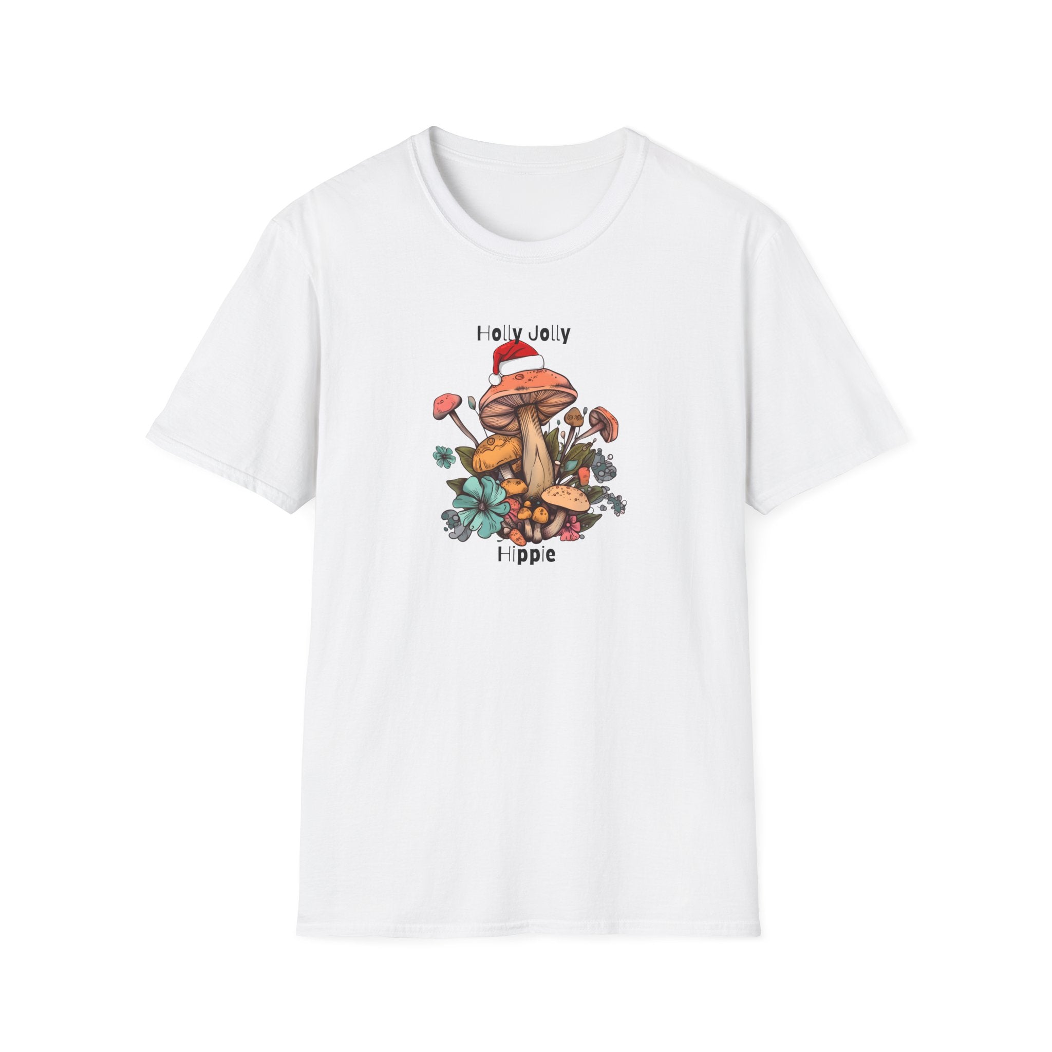 Holly Jolly Hippie - Mushroom Friends Tee - Hippie at Heart
