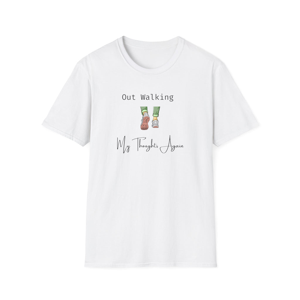 Out Walking My Thoughts Again Tee - Graphic T-Shirt - Hippie at Heart