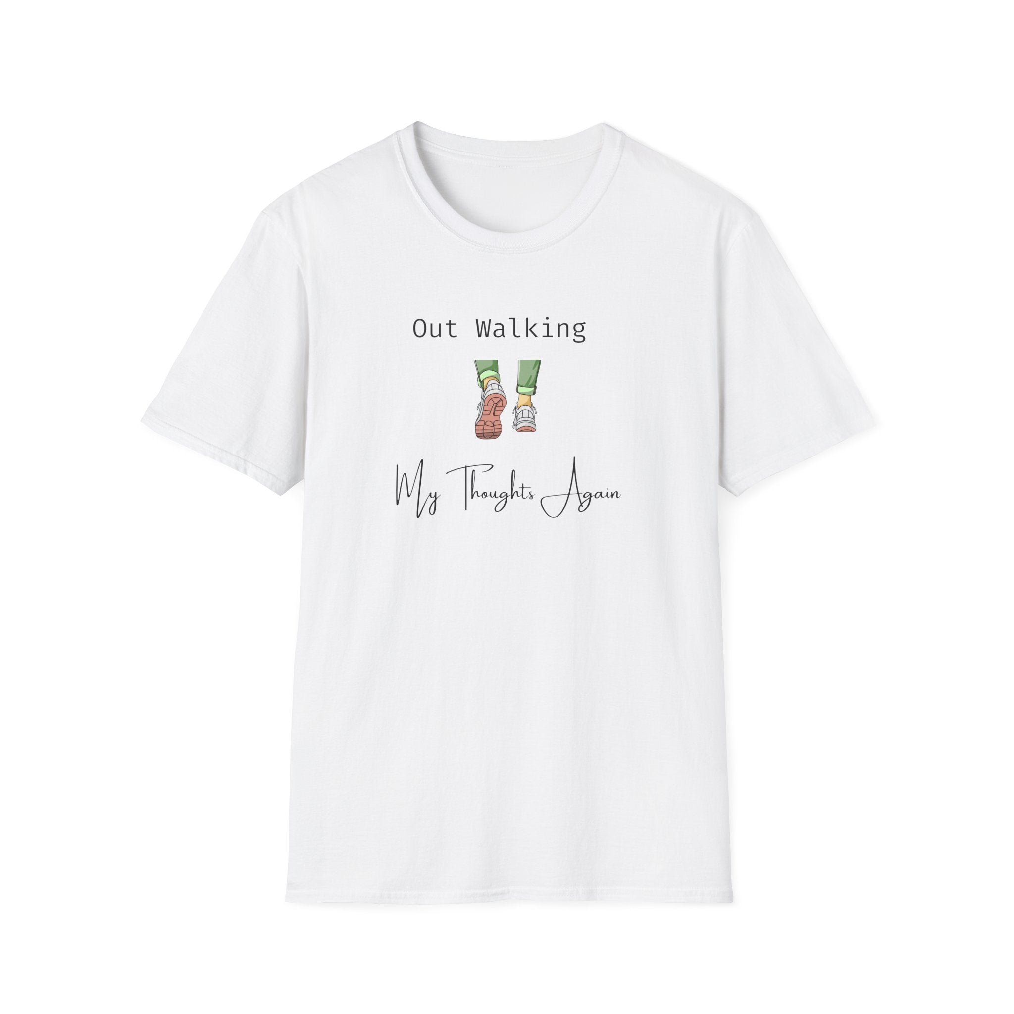 Out Walking My Thoughts Again Tee - Graphic T-Shirt - Hippie at Heart
