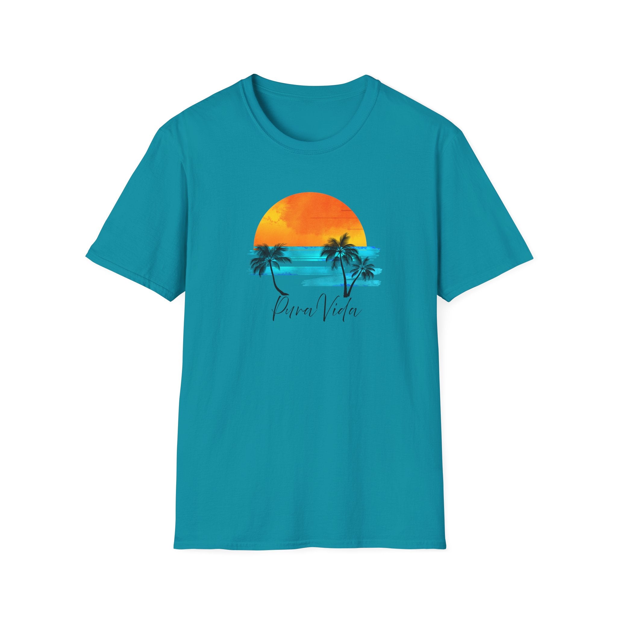 Pura Vida Sunset Paradise - Simply Slow Life Tee - Hippie at Heart