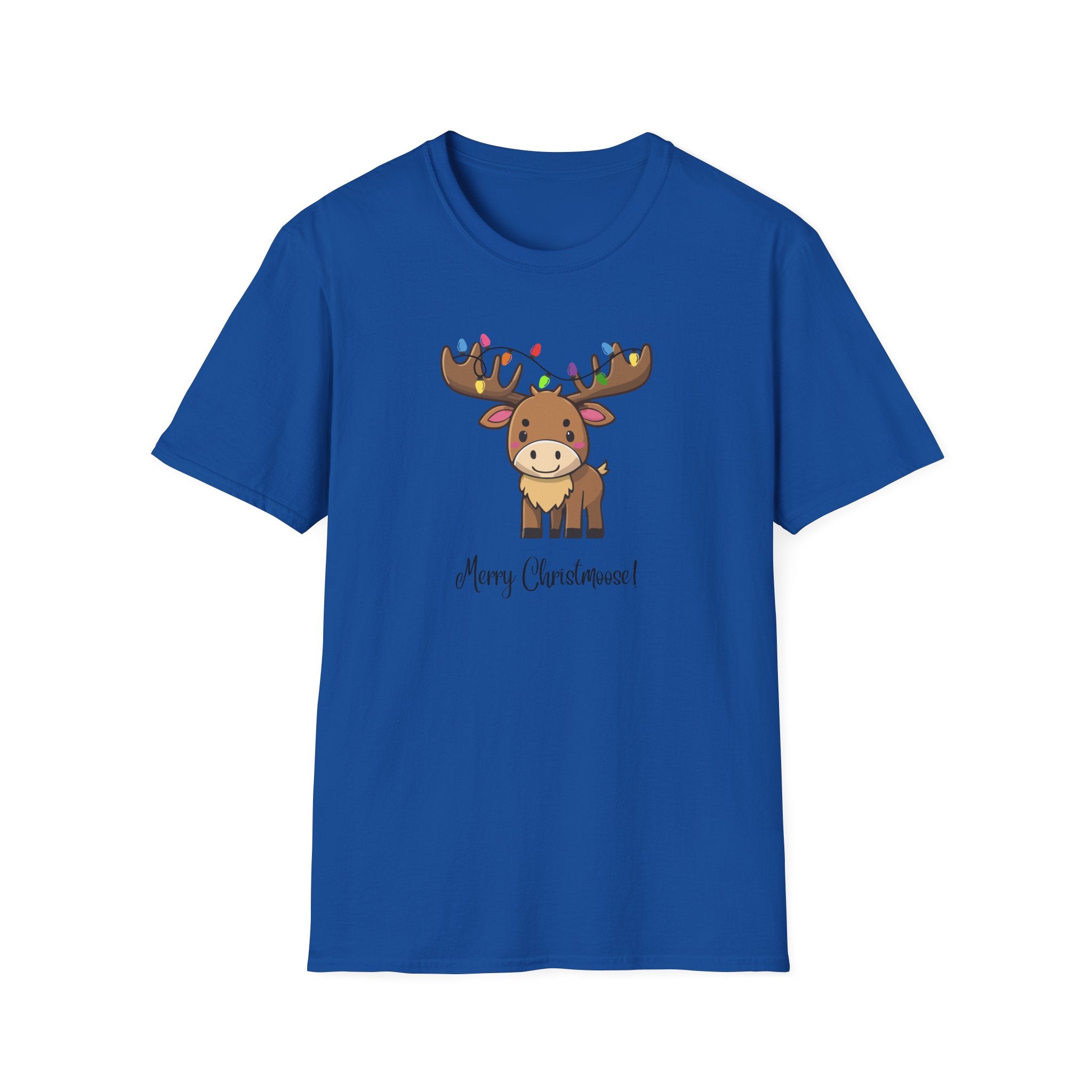 Merry Christmas - Christmoose Kawaii Style Tee - Hippie at Heart