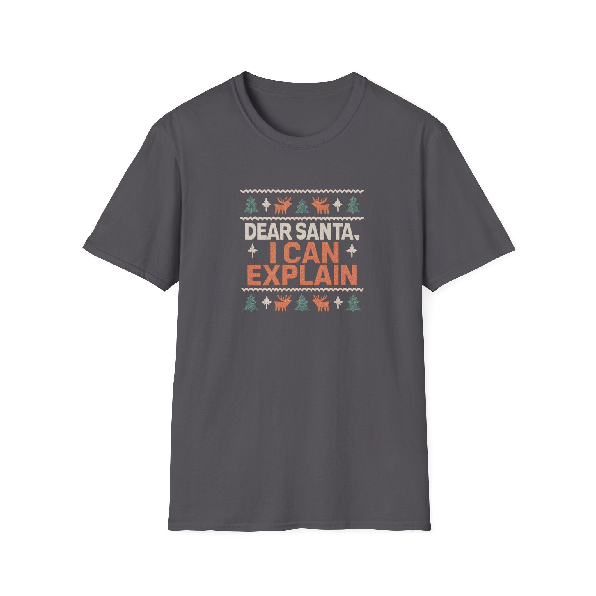 Dear Santa, I Can Explain - Funny Holiday Tee - Hippie at Heart
