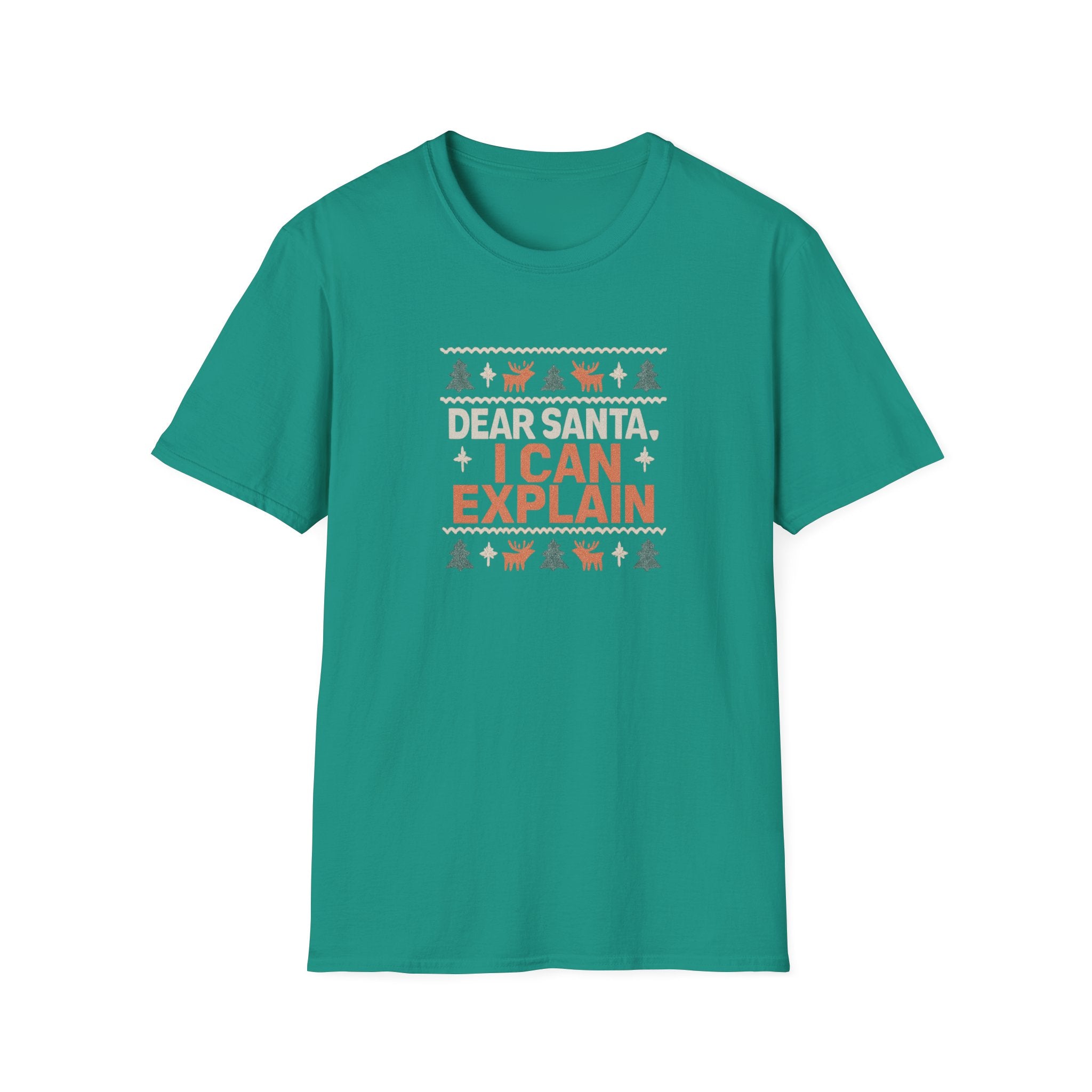 Dear Santa, I Can Explain - Funny Holiday Tee - Hippie at Heart