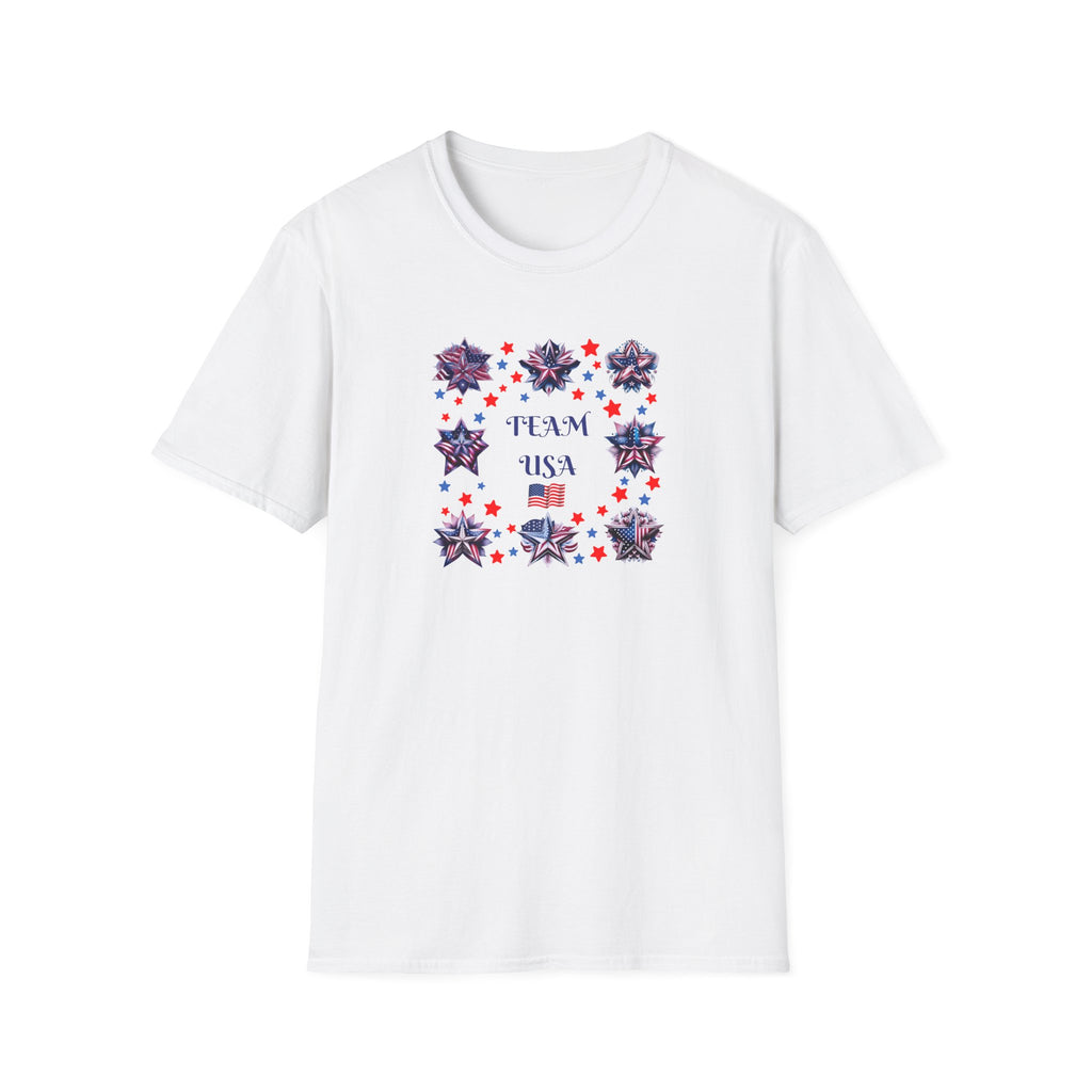 Team USA - Patriotic Stars & Stripes Tee - Hippie at Heart