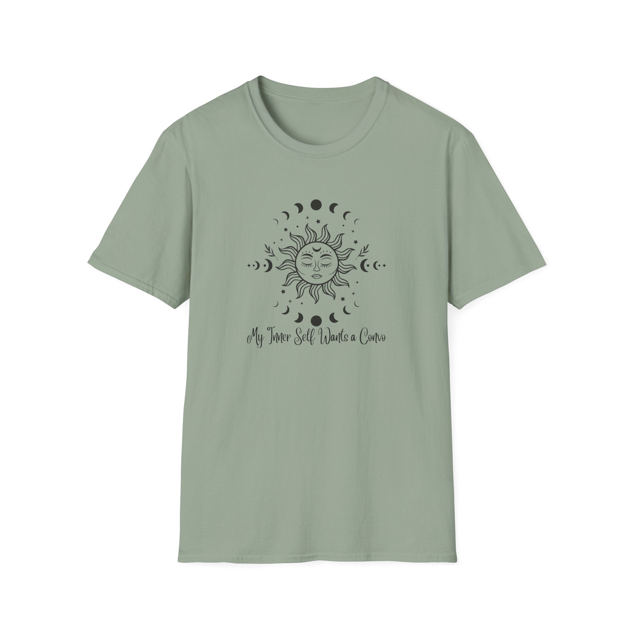 My Inner Self Wants a Convo - Spiritual & Celestial Tee - Hippie at Heart