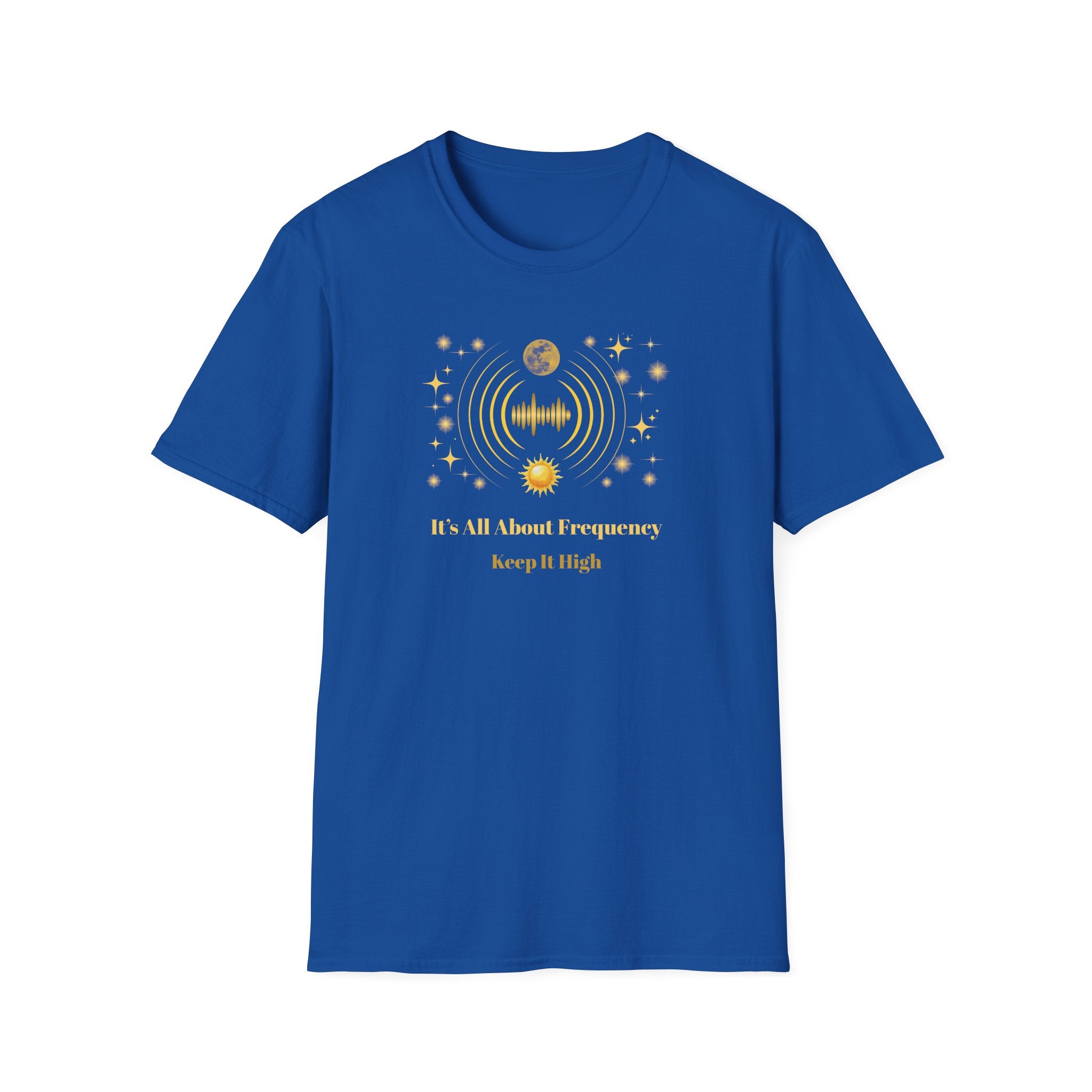 It’s All About Frequency - Spiritual & Celestial Tee - Hippie at Heart