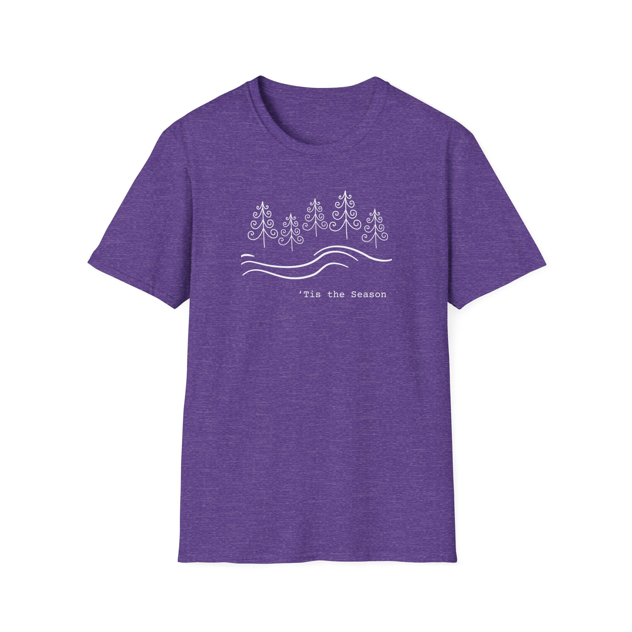 'Tis the Season - Typography Forest T-Shirt - Hippie at Heart