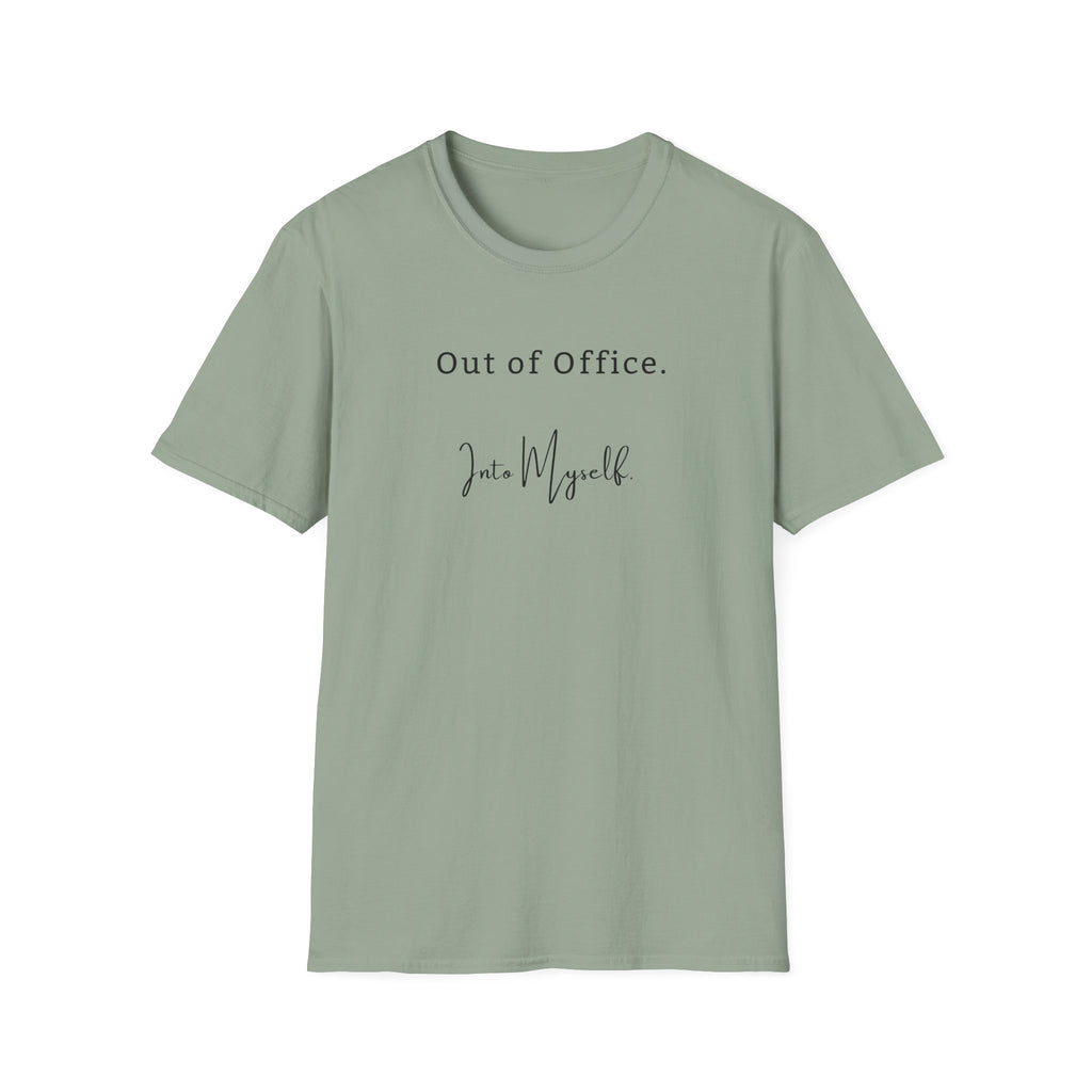 Out of Office T-Shirt - Attitude Adjustment Relaxed Tee - Hippie at Heart