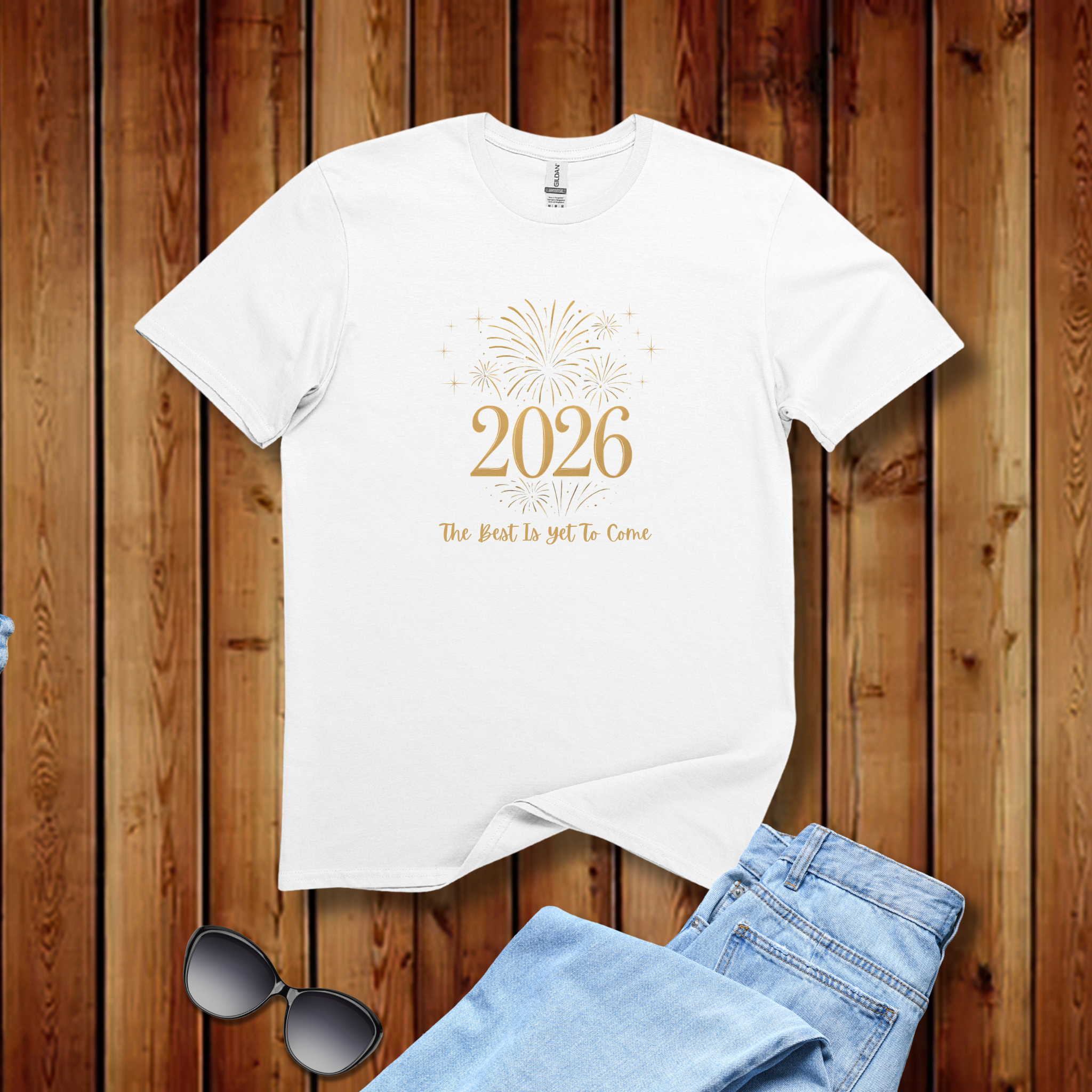 The Best is Yet To Come - 2026 New Year Tee - Hippie at Heart