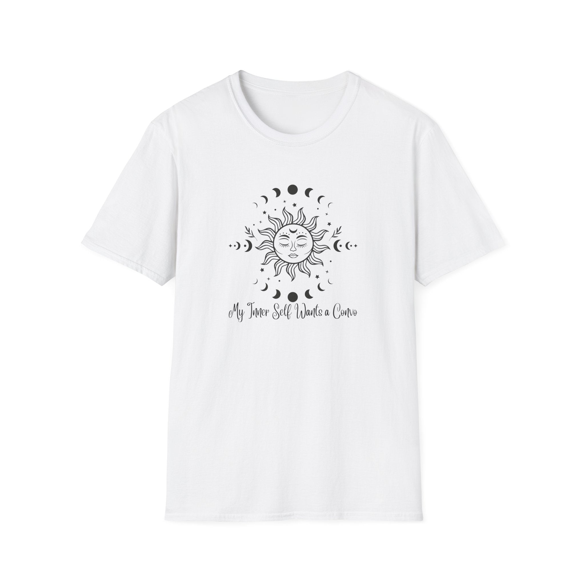 My Inner Self Wants a Convo - Spiritual & Celestial Tee - Hippie at Heart