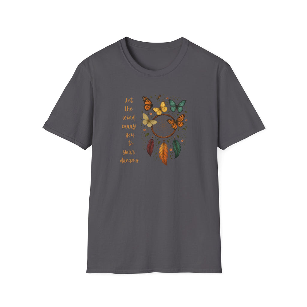 Let the Wind Carry You - Dreamcatcher Butterfly Vibe - Hippie at Heart