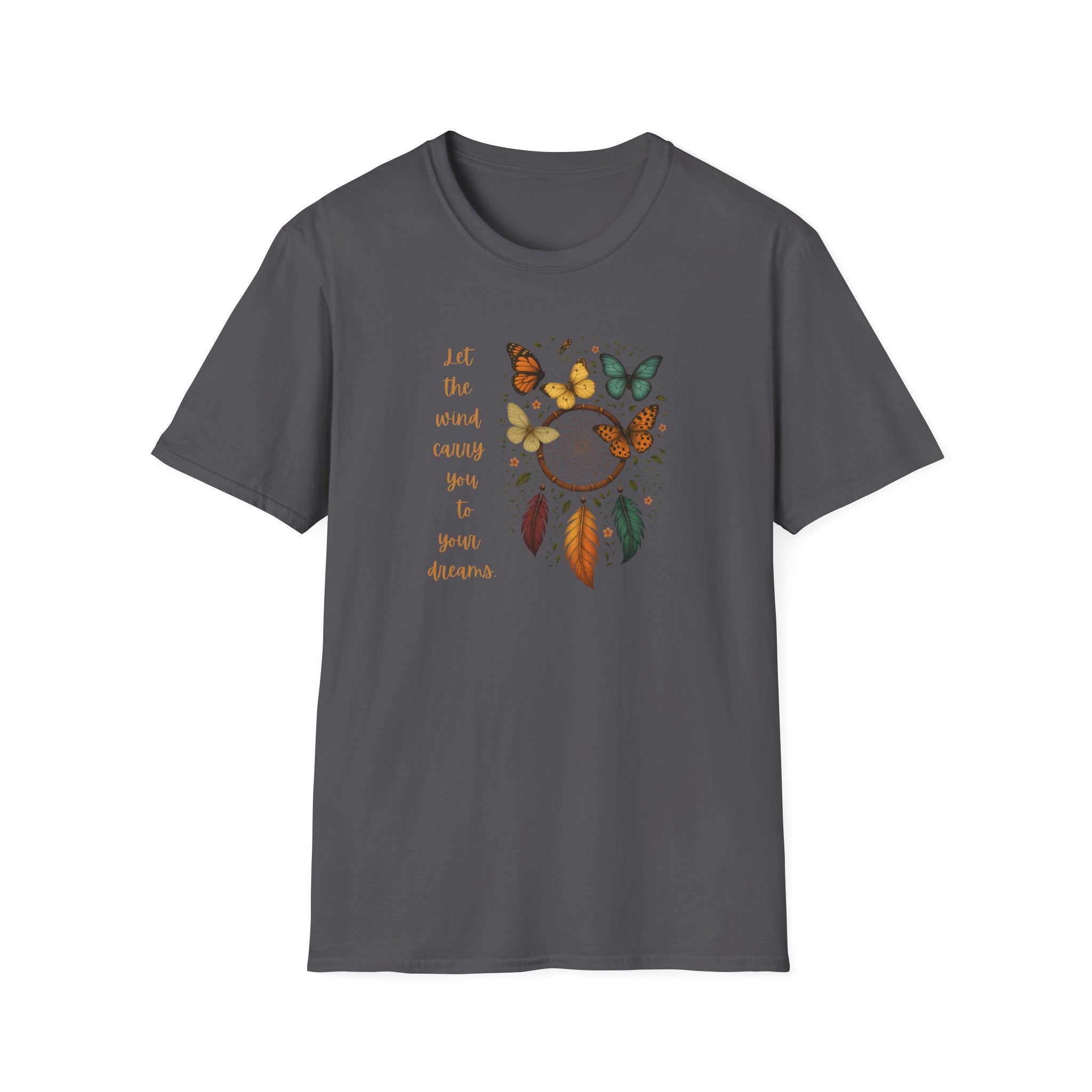 Let the Wind Carry You - Dreamcatcher Butterfly Vibe - Hippie at Heart