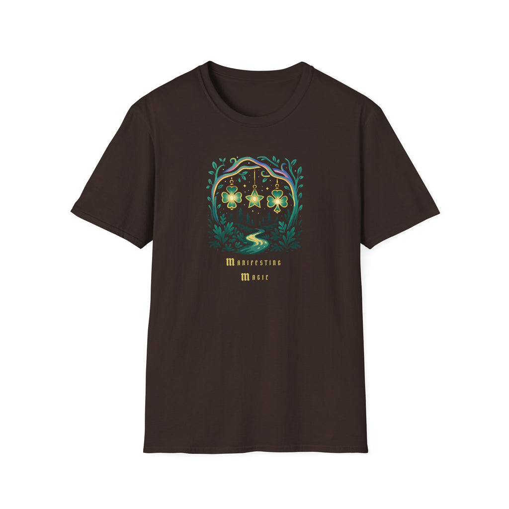 Manifesting Magic - St. Patrick's Lucky Clover & Star Tee - Hippie at Heart