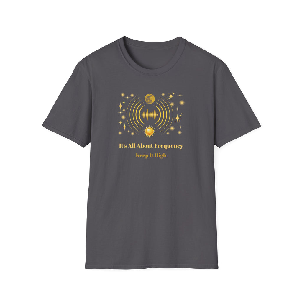 It’s All About Frequency - Spiritual & Celestial Tee - Hippie at Heart
