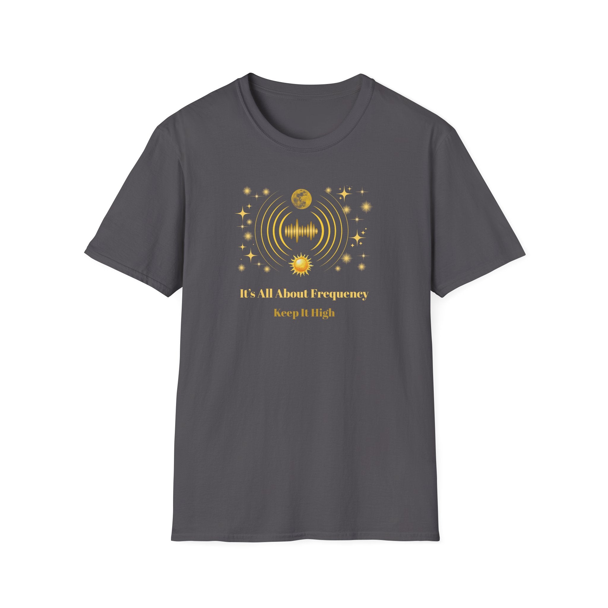 It’s All About Frequency - Spiritual & Celestial Tee - Hippie at Heart