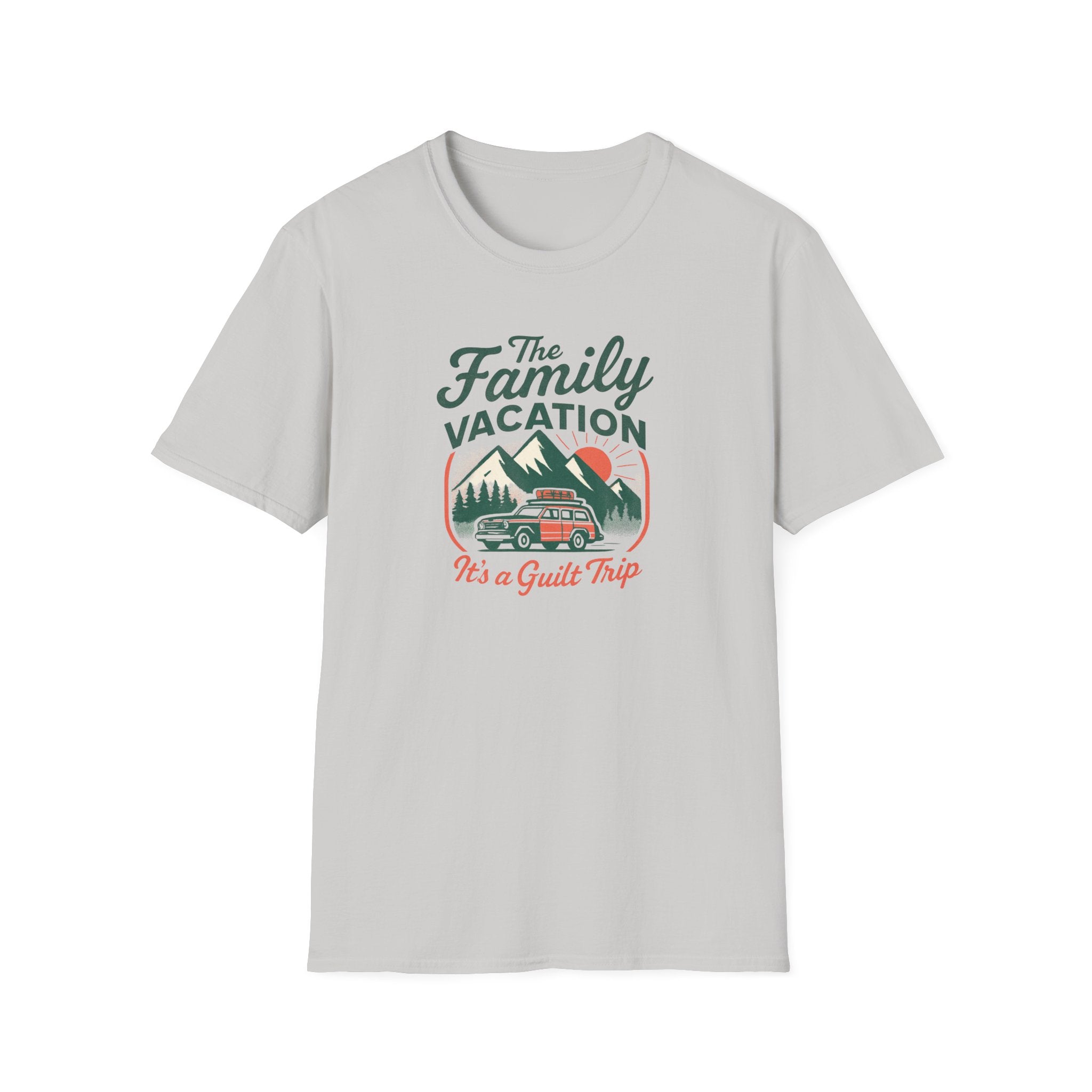 The Family Vacation: It's a Guilt Trip - Retro Road Trip Tee - Hippie at Heart