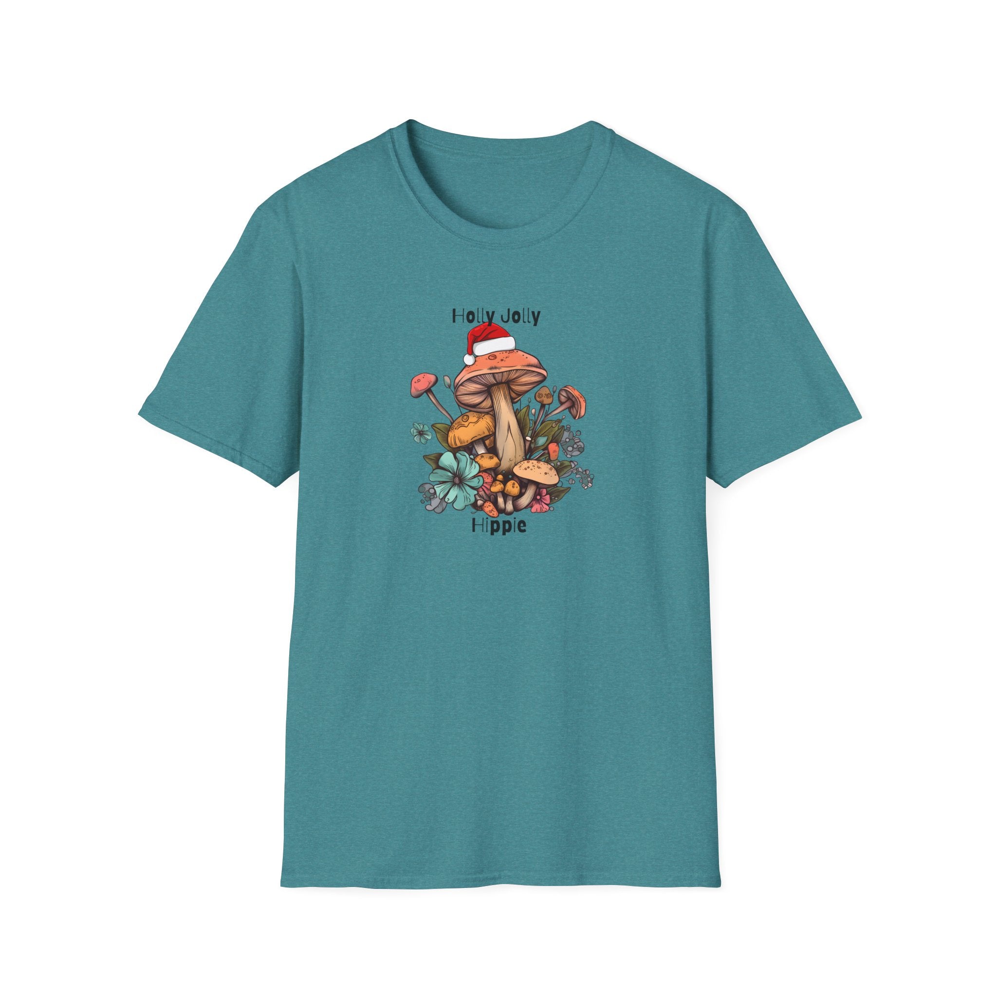 Holly Jolly Hippie - Mushroom Friends Tee - Hippie at Heart