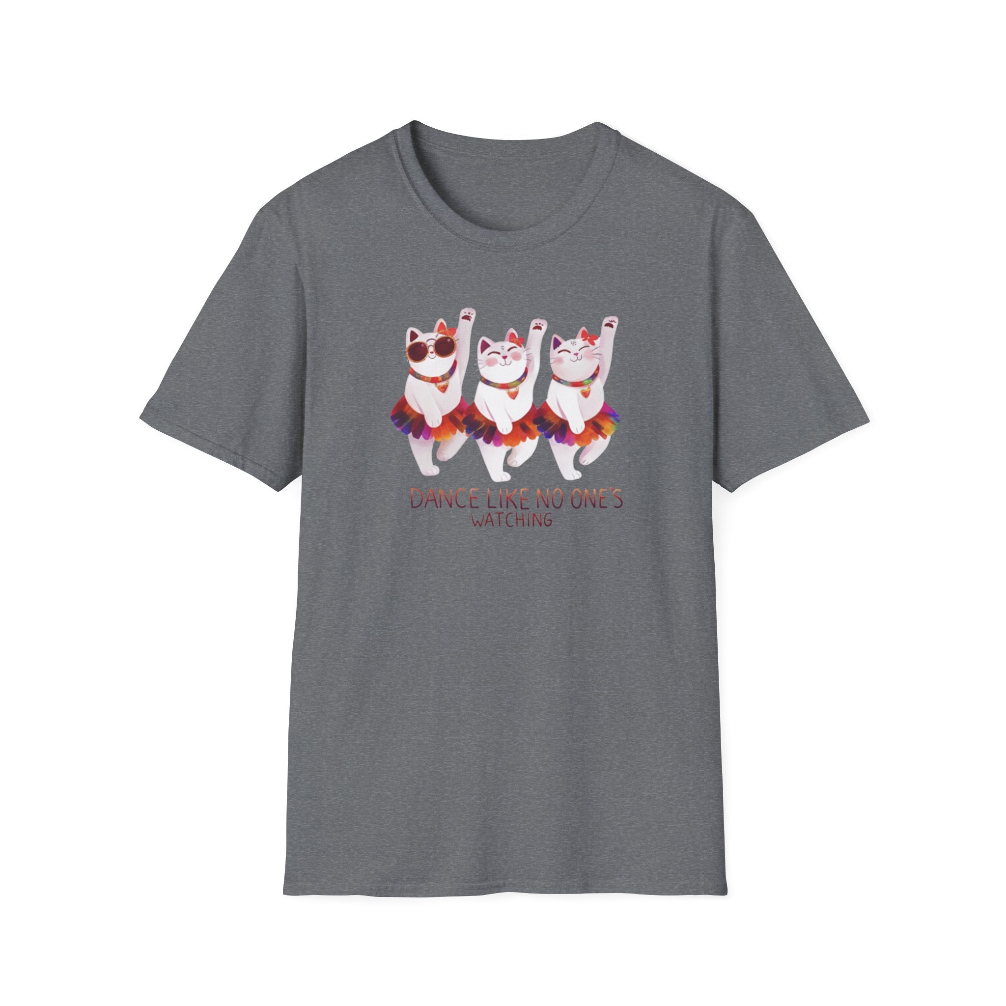 Dance Like No One's Watching - Cat Ballerinas Tee - Hippie at Heart