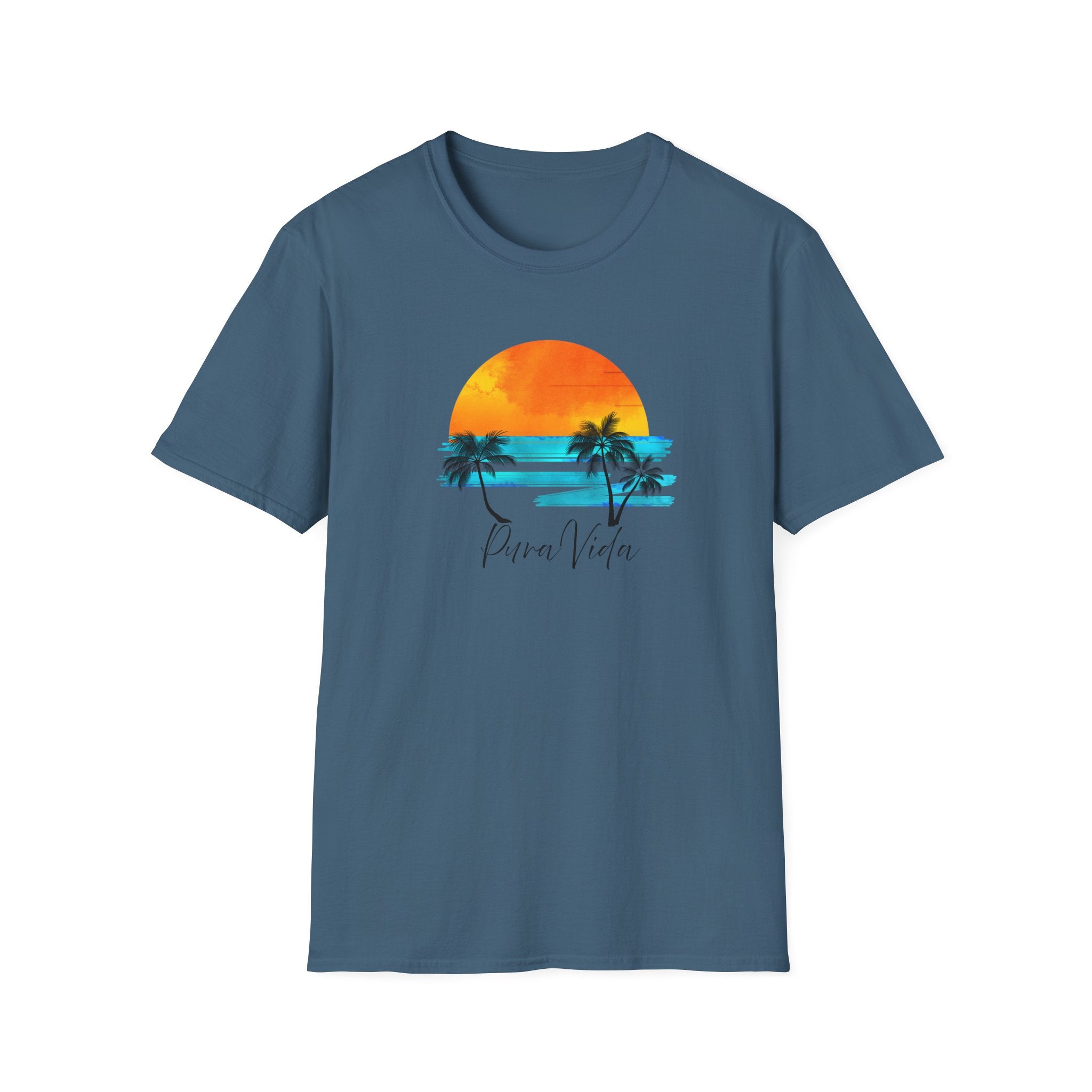 Pura Vida Sunset Paradise - Simply Slow Life Tee - Hippie at Heart