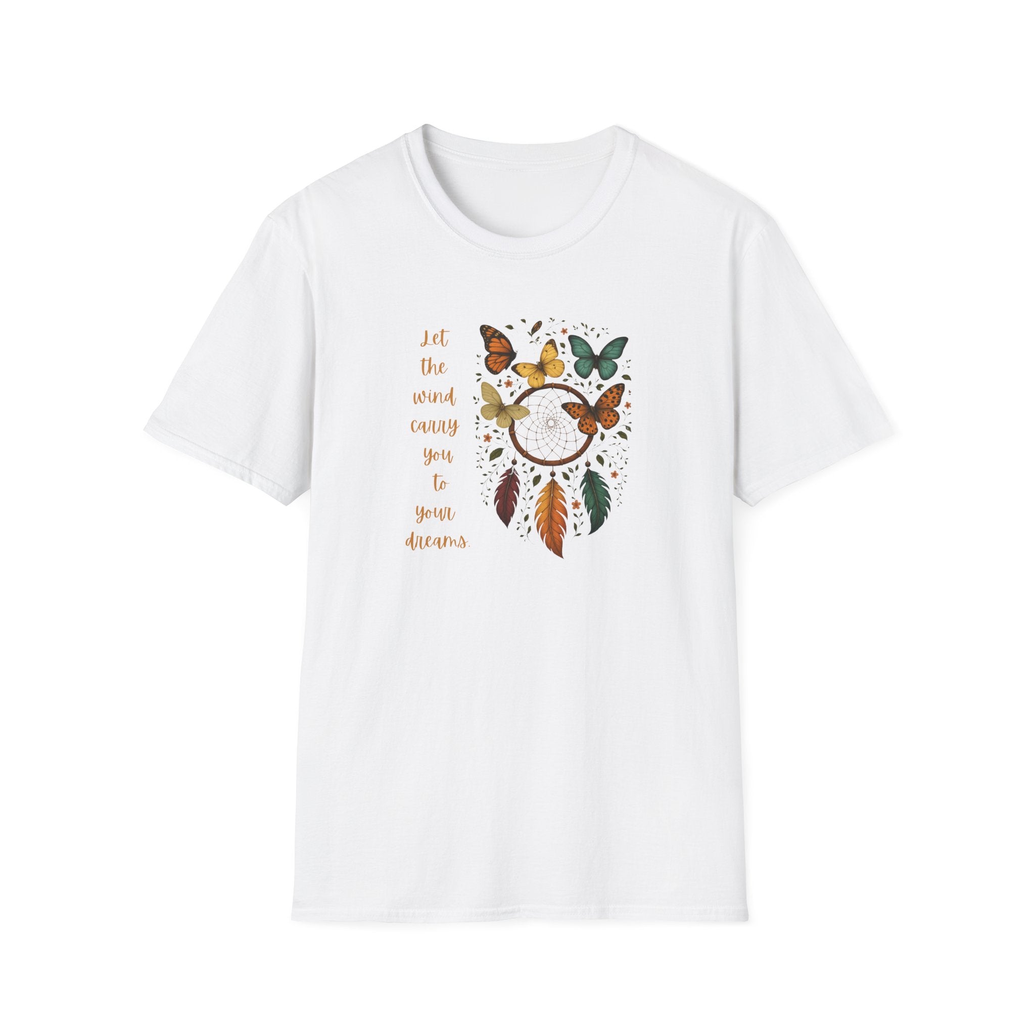 Let the Wind Carry You - Dreamcatcher Butterfly Vibe - Hippie at Heart