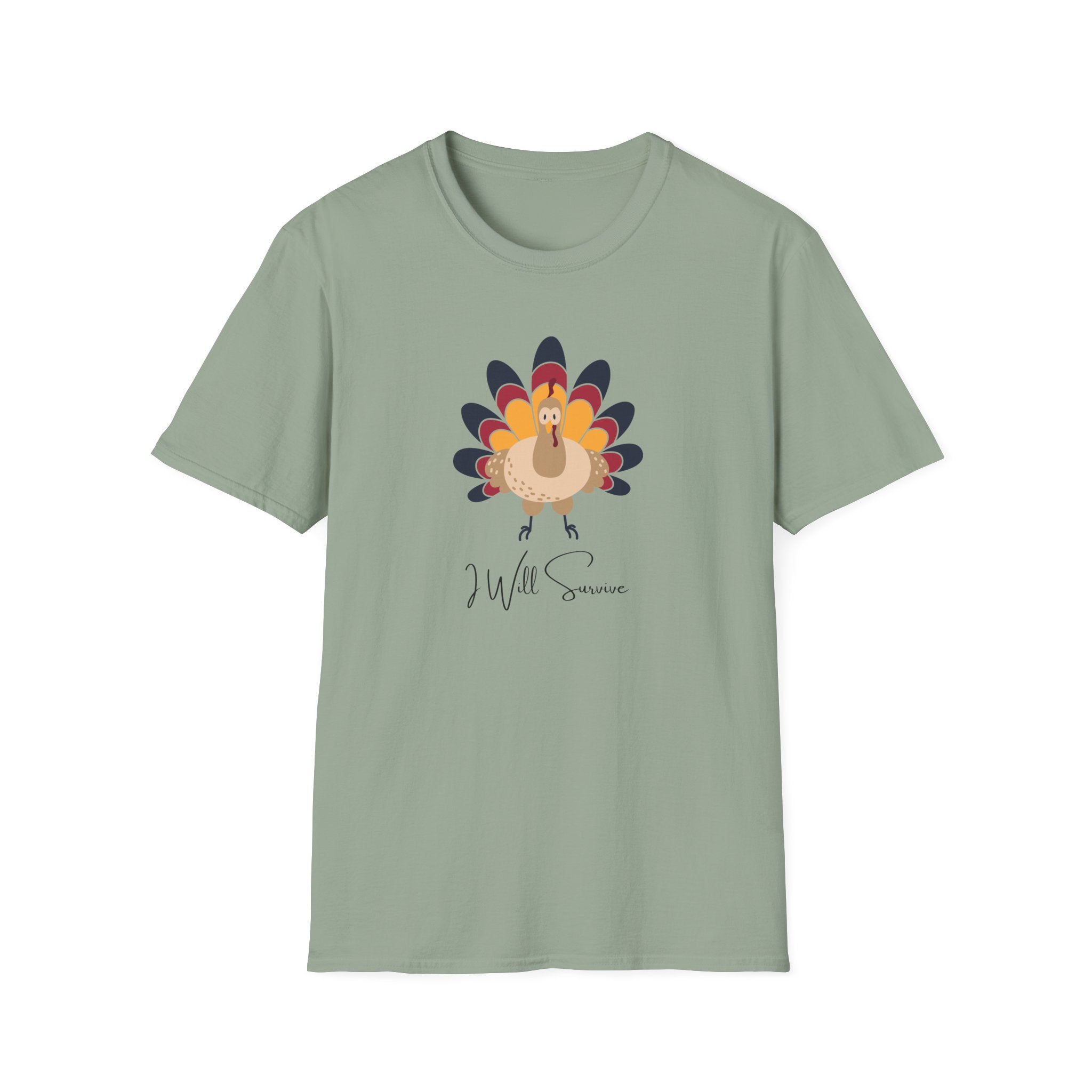 I Will Survive Turkey - Funny Holiday Turkey Tee - Hippie at Heart
