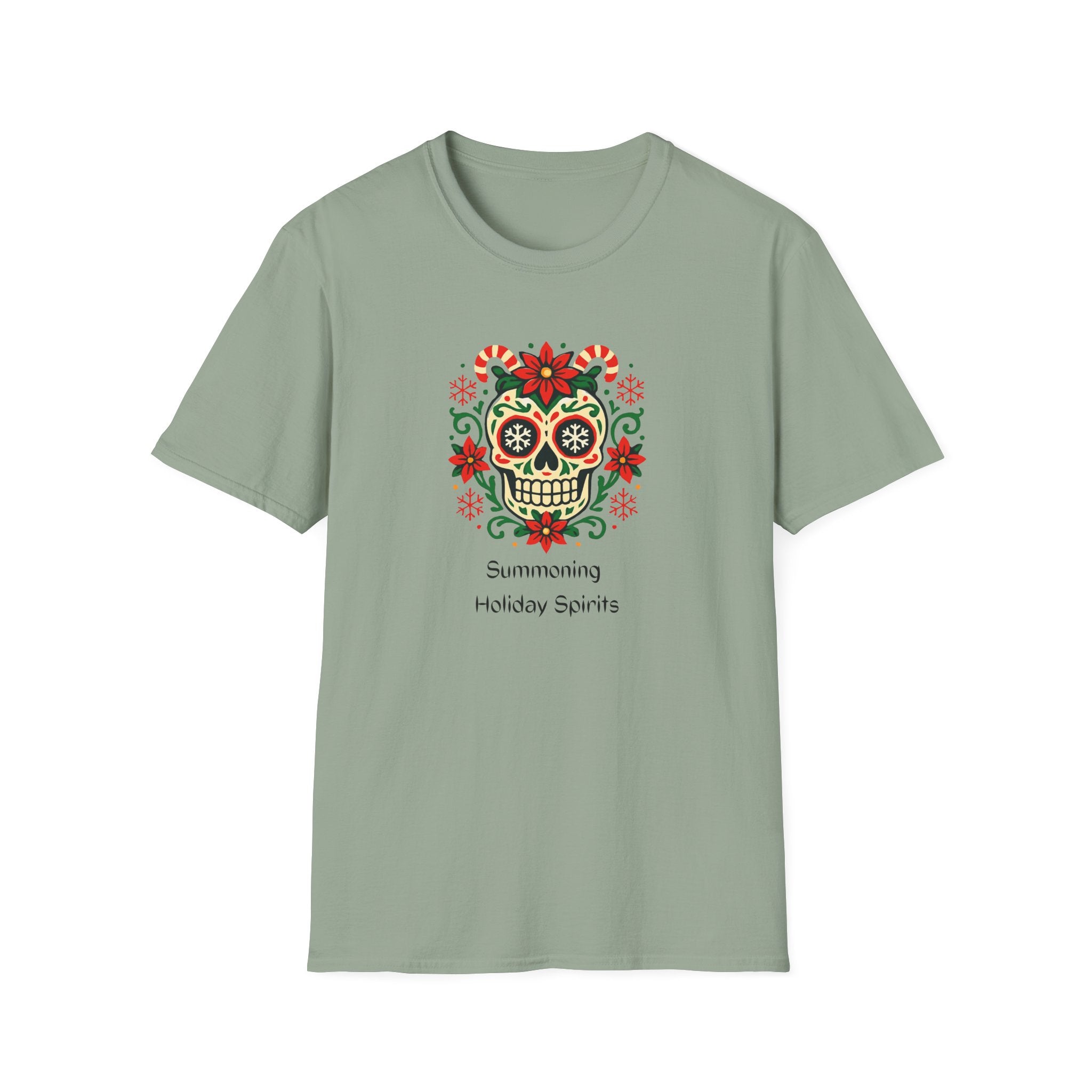 Summoning Holiday Spirits - Day of the Dead Tee - Hippie at Heart