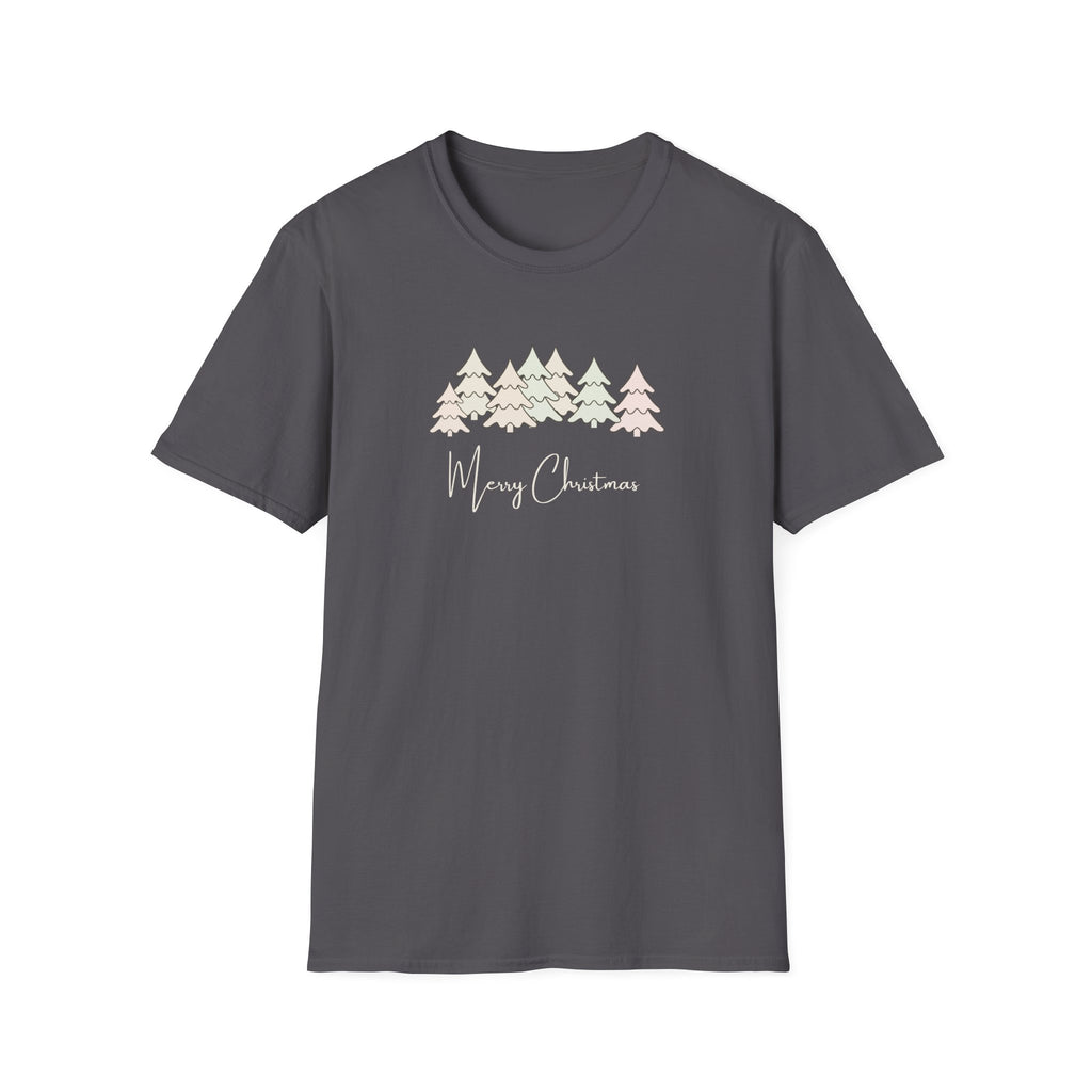 Merry Christmas - Good Vibes Pastel Tree Tee - Hippie at Heart