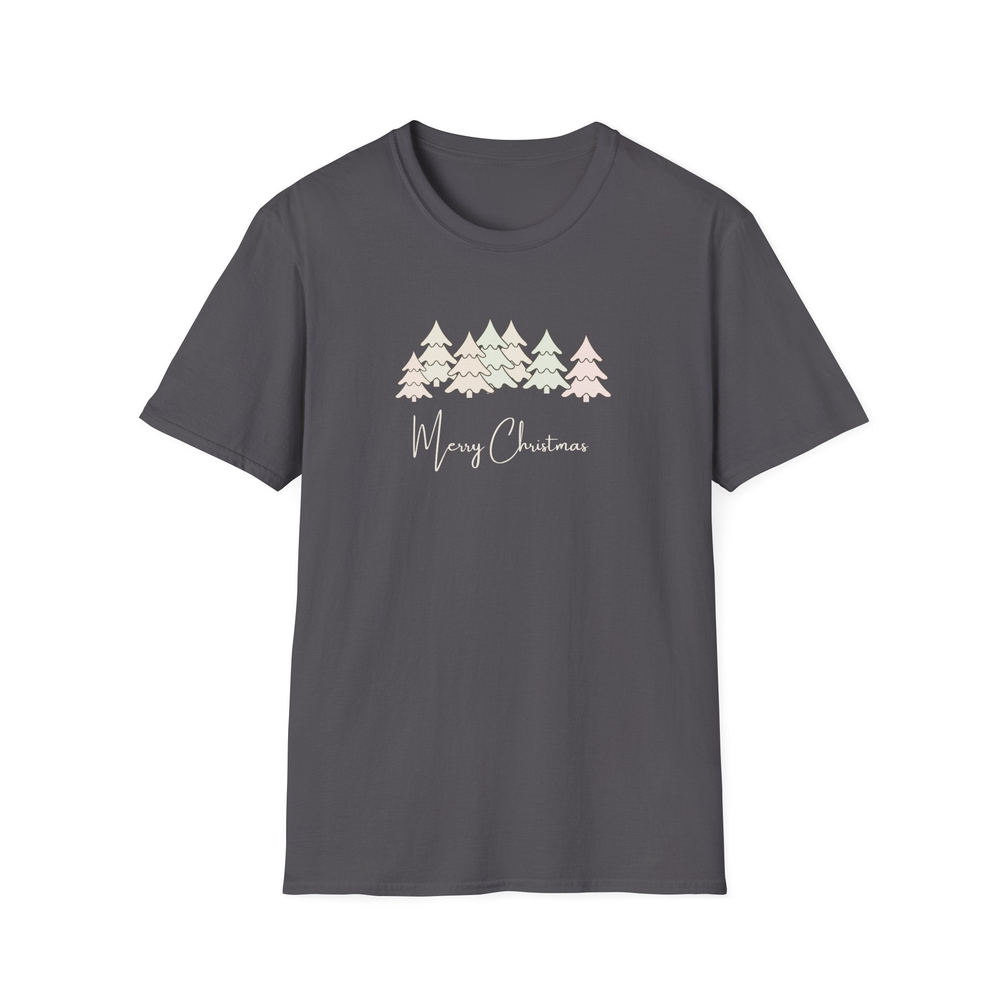 Merry Christmas - Good Vibes Pastel Tree Tee - Hippie at Heart
