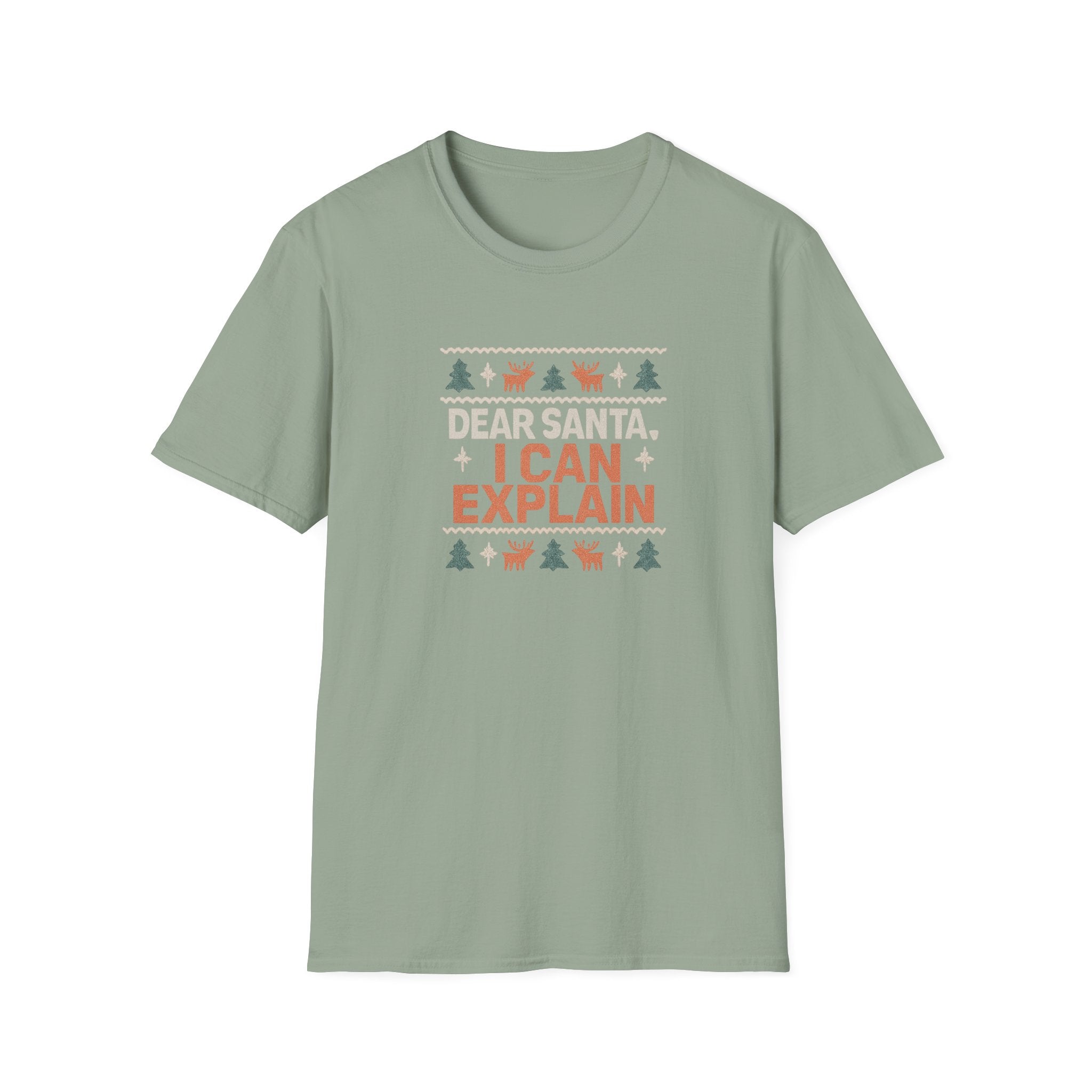 Dear Santa, I Can Explain - Funny Holiday Tee - Hippie at Heart