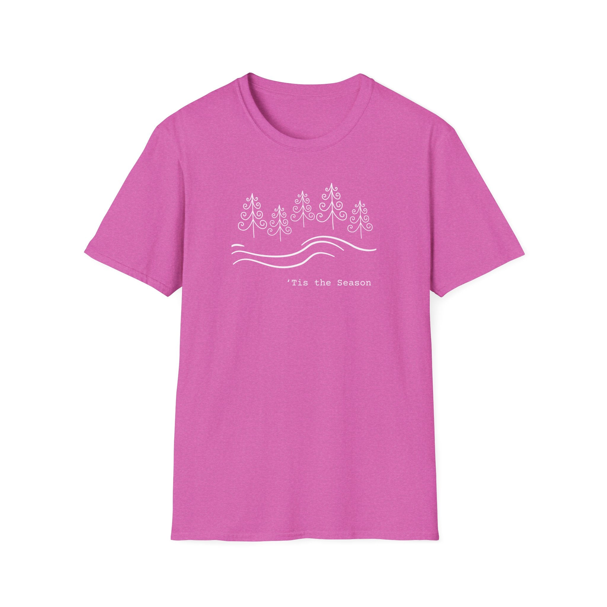 'Tis the Season - Typography Forest T-Shirt - Hippie at Heart