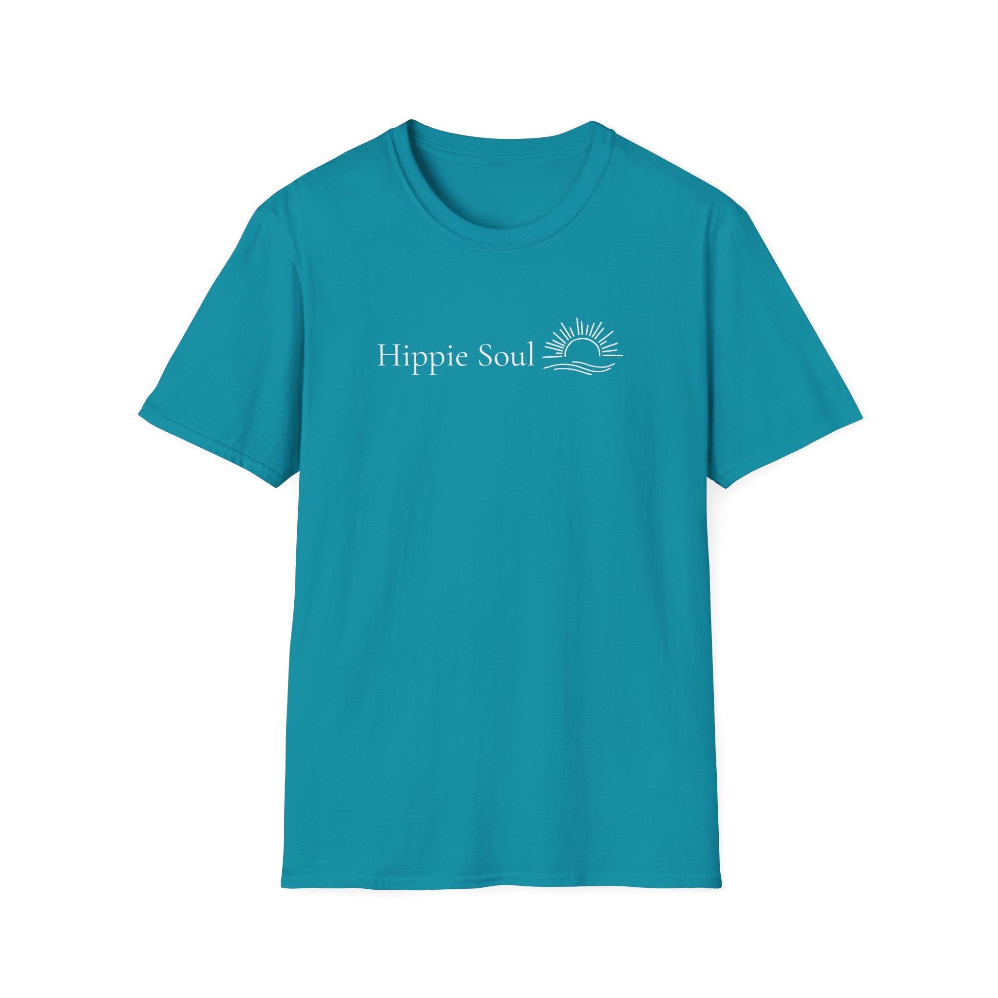 Hippie Soul T-Shirt - Vintage Boho Sun Graphic Tee for Free Spirits - Hippie at Heart