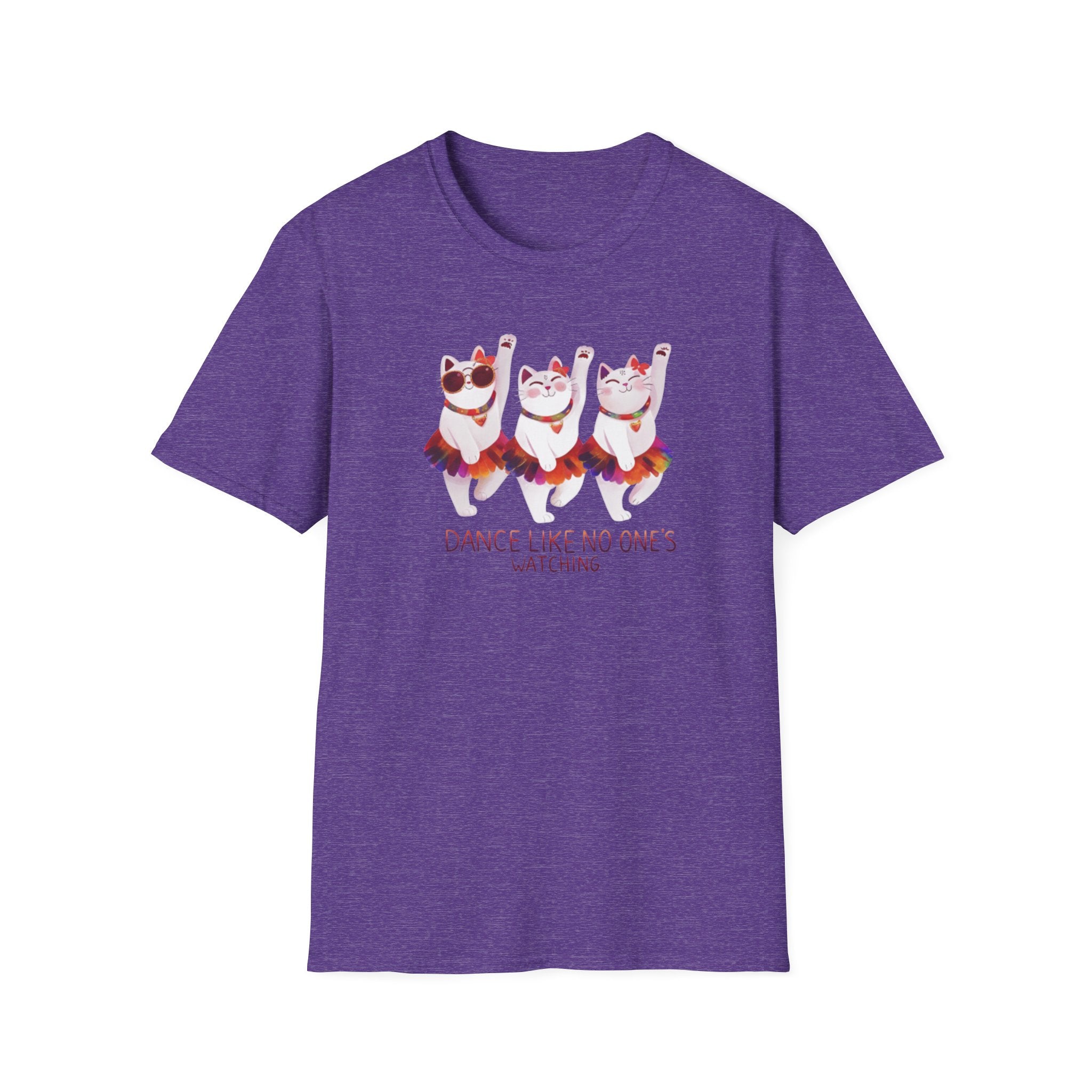 Dance Like No One's Watching - Cat Ballerinas Tee - Hippie at Heart