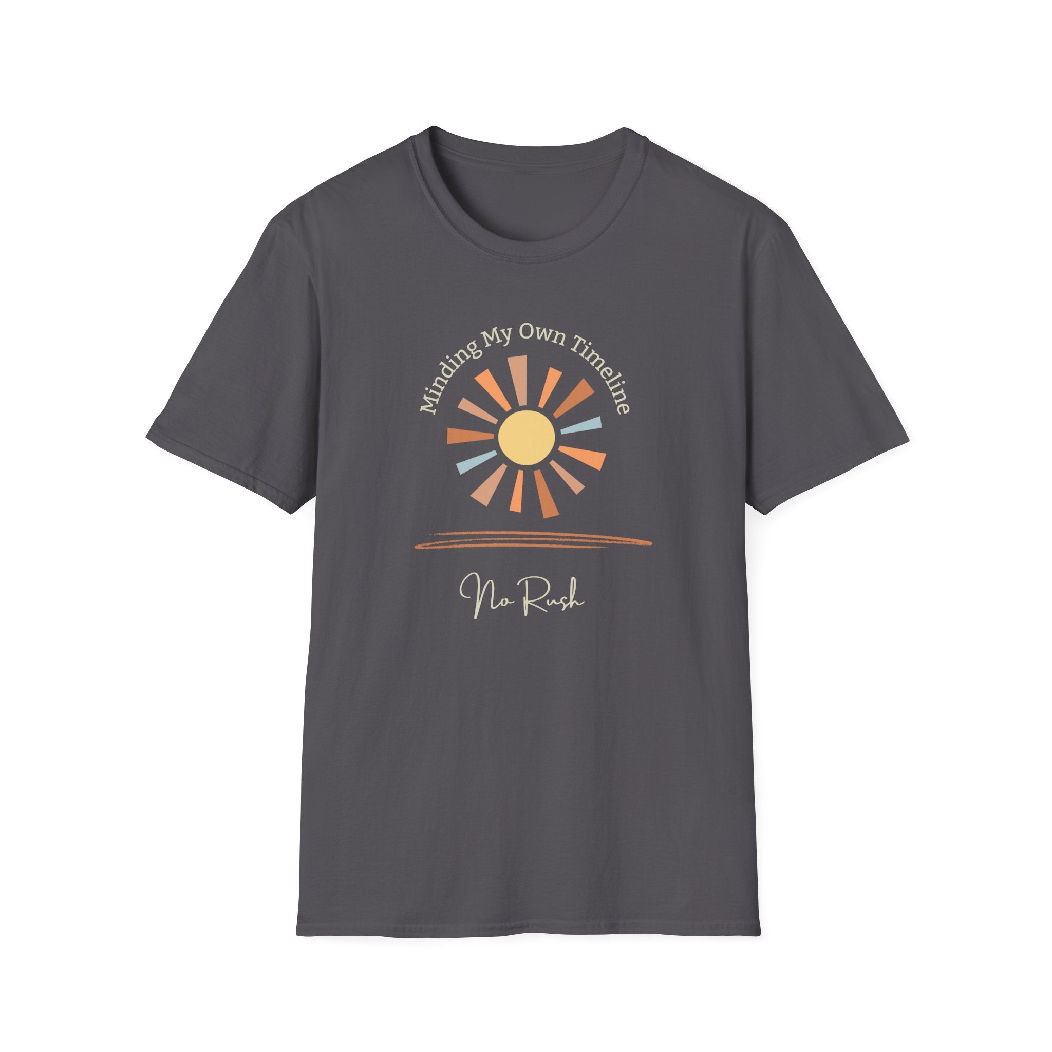 Minding My Own Timeline - Retro Sun Graphic Tee - Hippie at Heart