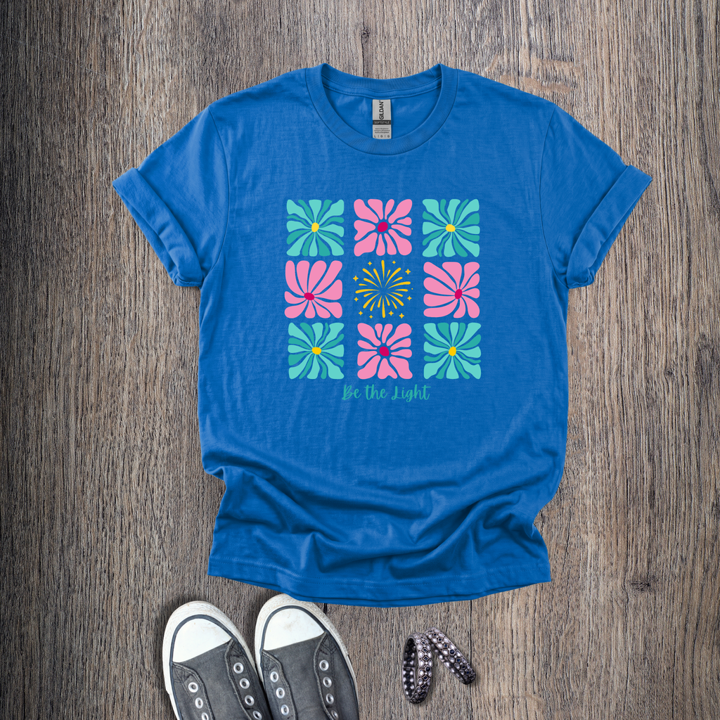 Be the Light - Boho Inspirational Tee - Hippie at Heart