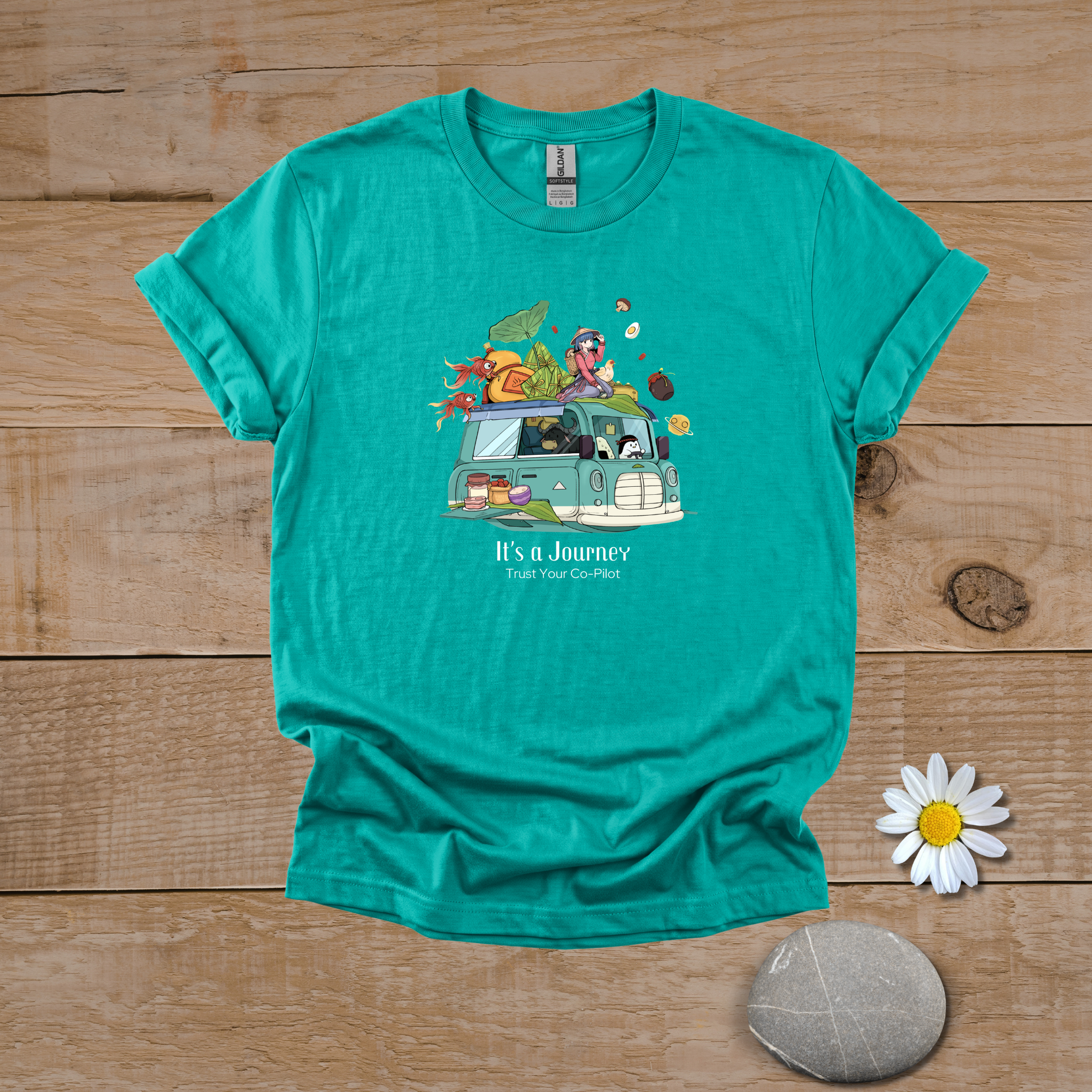It's a Journey - Funny Road Trip Tee - Hippie at Heart